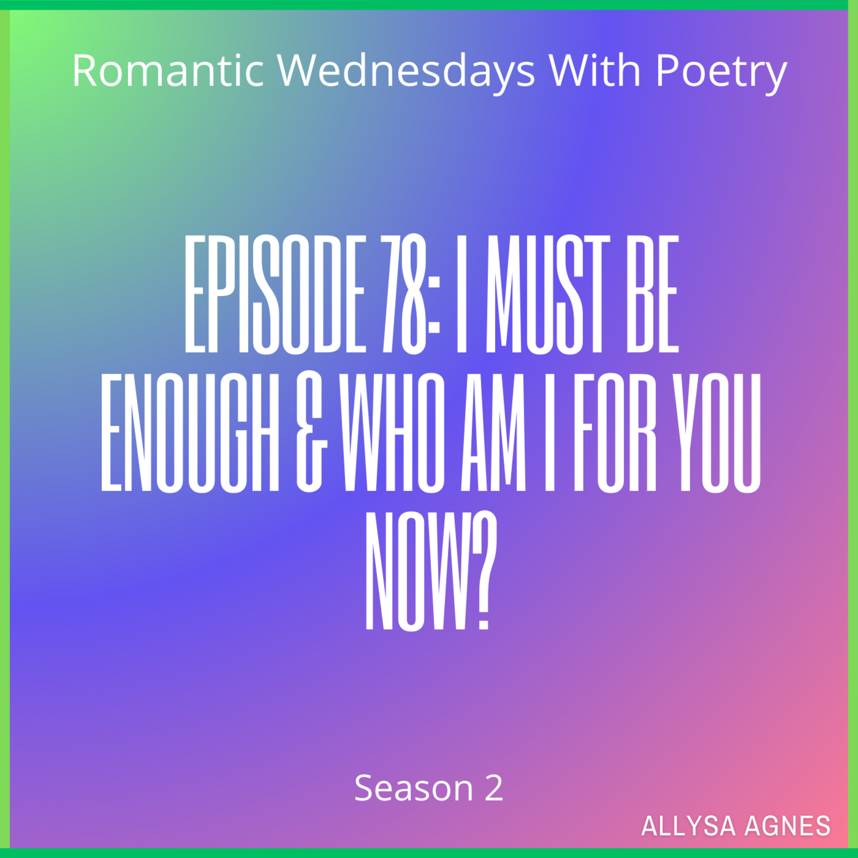 Romantic Wednesdays With Poetry
