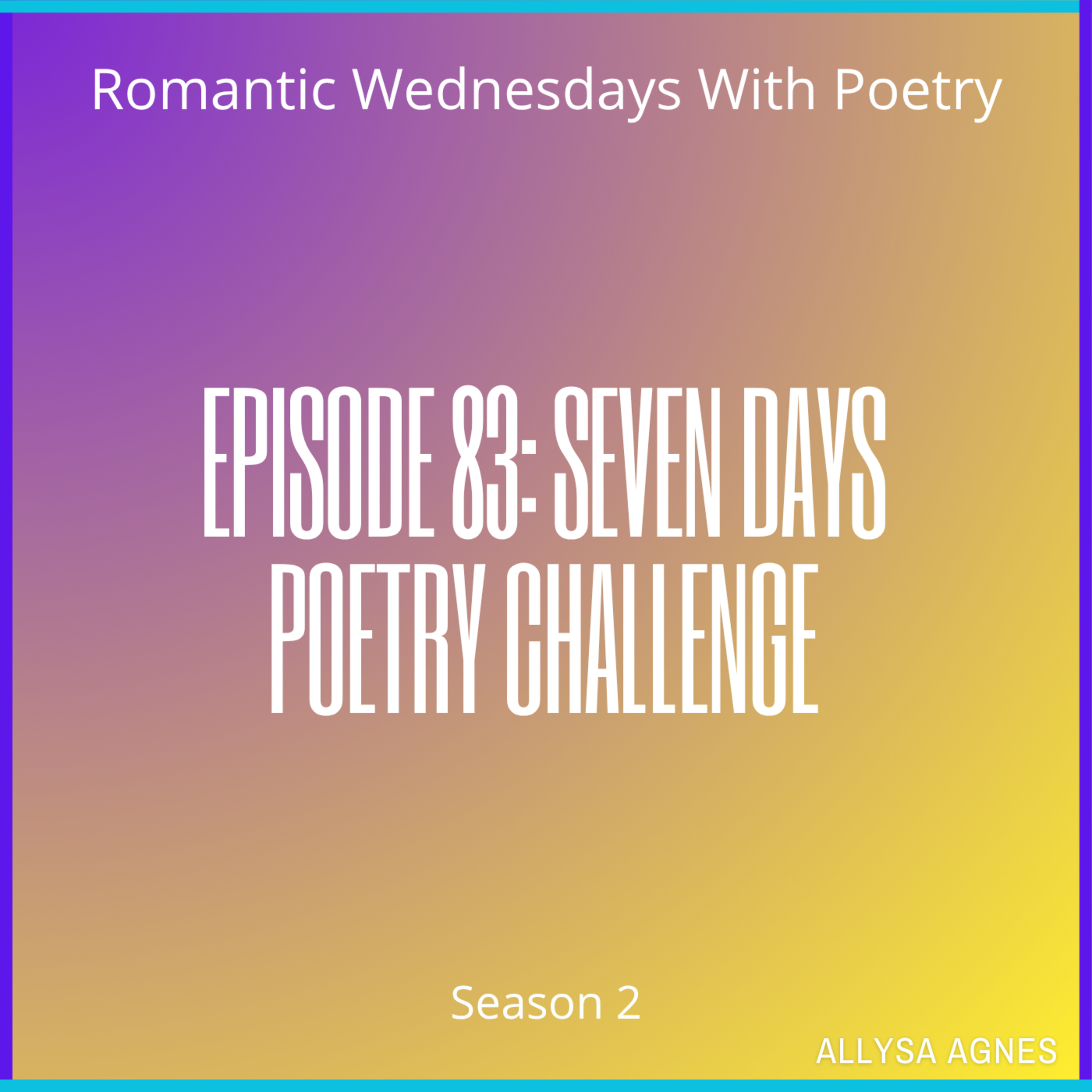 Romantic Wednesdays With Poetry