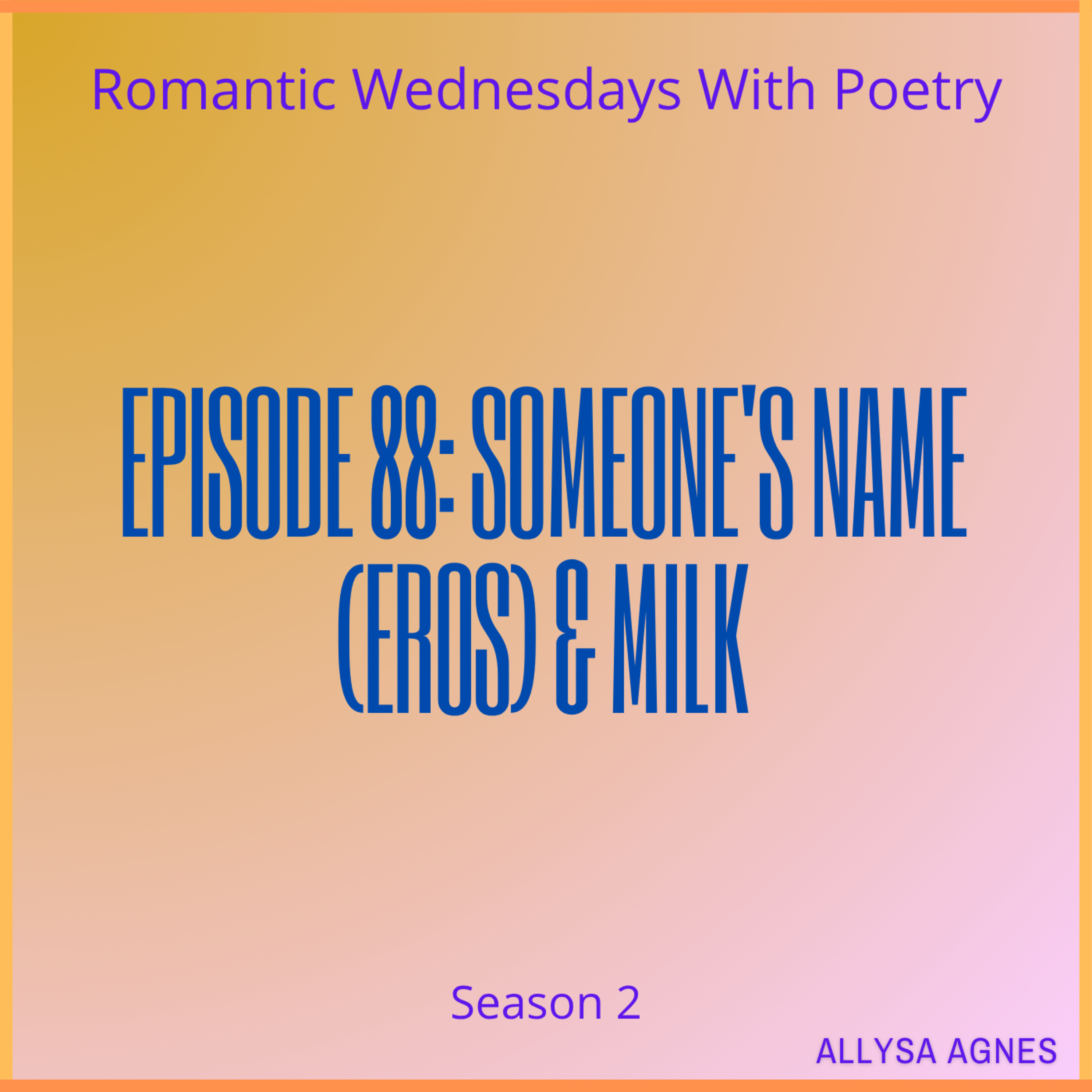Romantic Wednesdays With Poetry