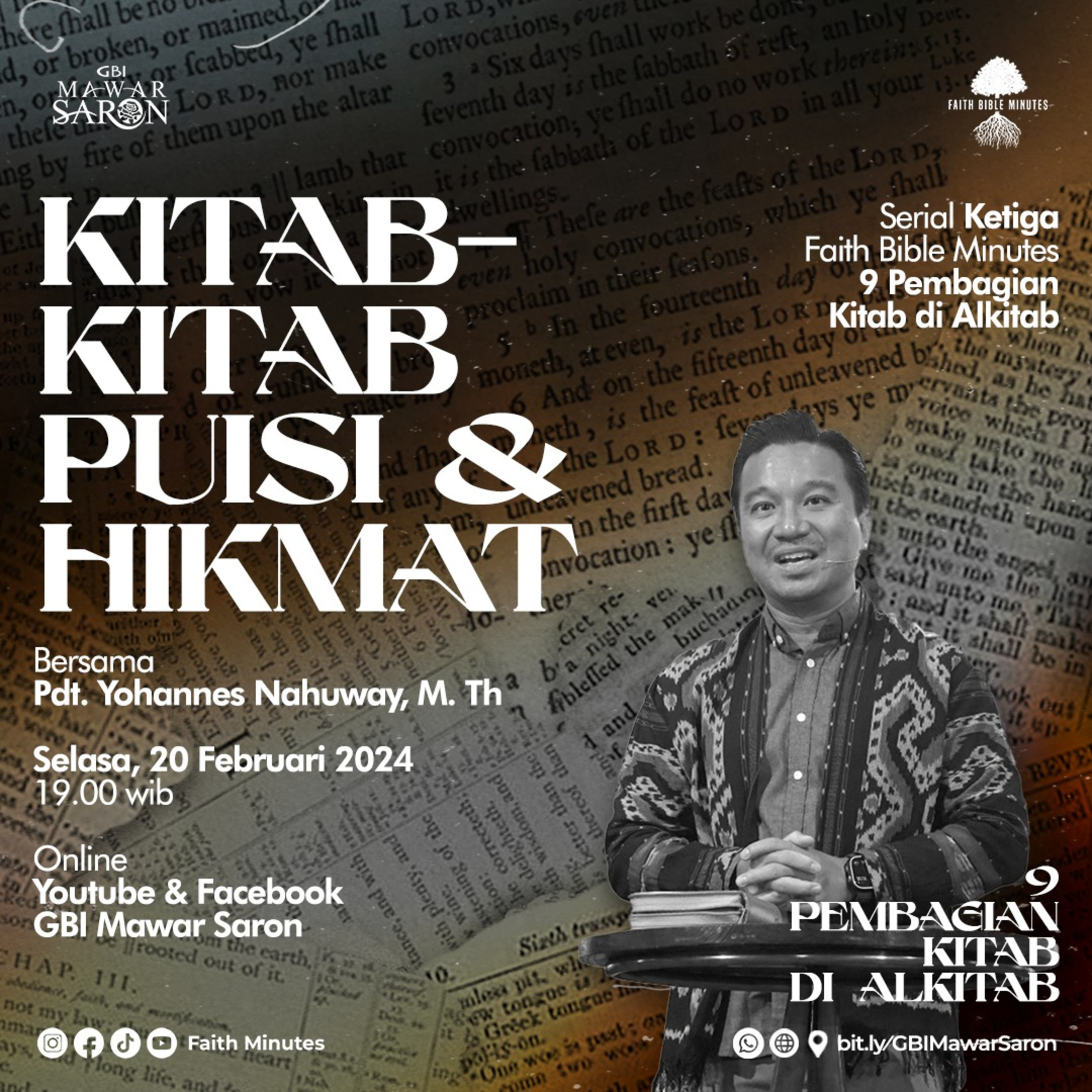 9 Pembagian Kitab Di Alkitab - Seri Ke-3: Kitab-kitab Puisi Dan Hikmat episode artwork
