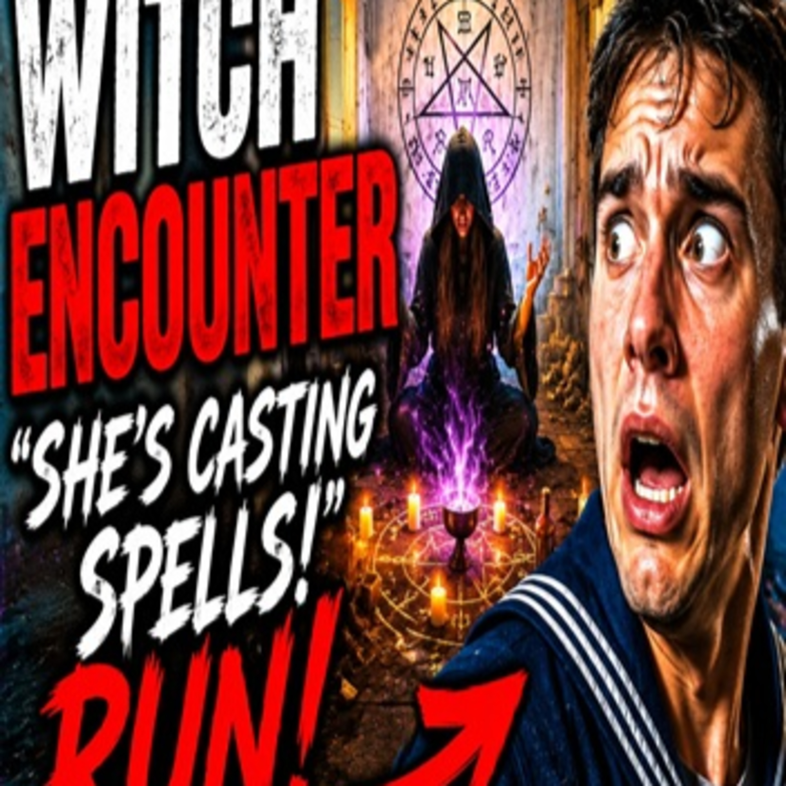 Occult Encounter | “She’s Casting Spells! RUN!” episode artwork