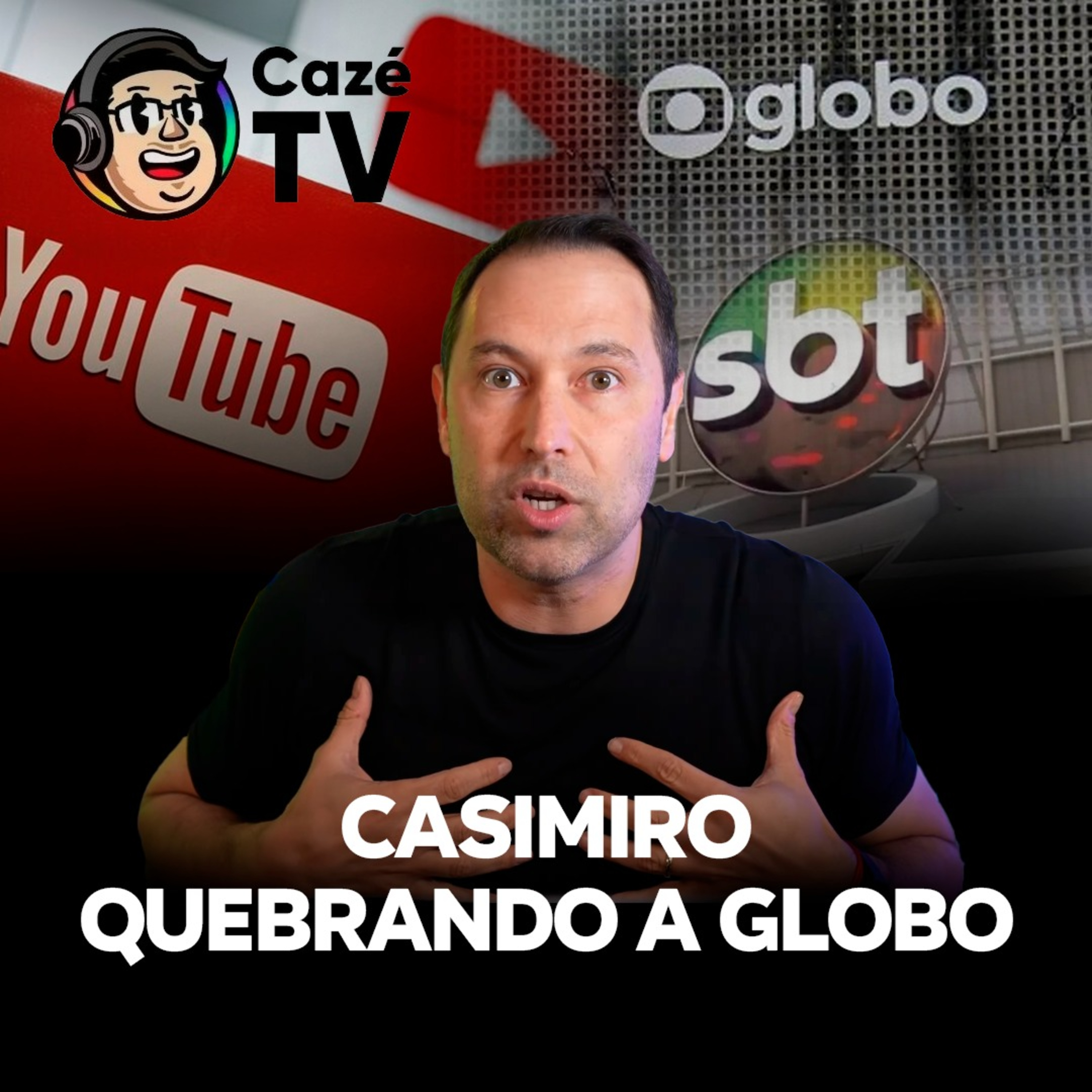 Cazé TV voando 🚀