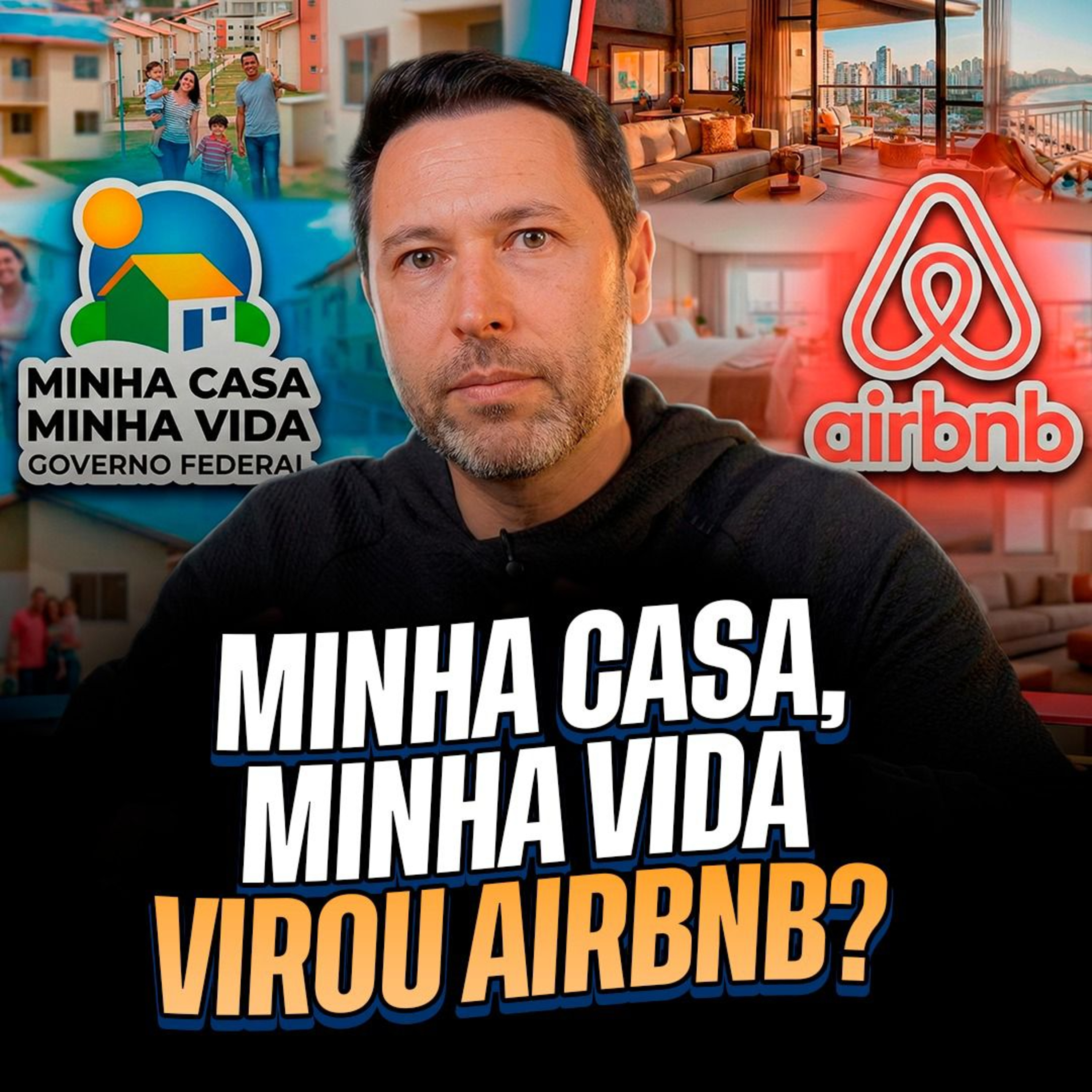 🚨 MINHA CASA MINHA VIDA virando AIRBNB? 