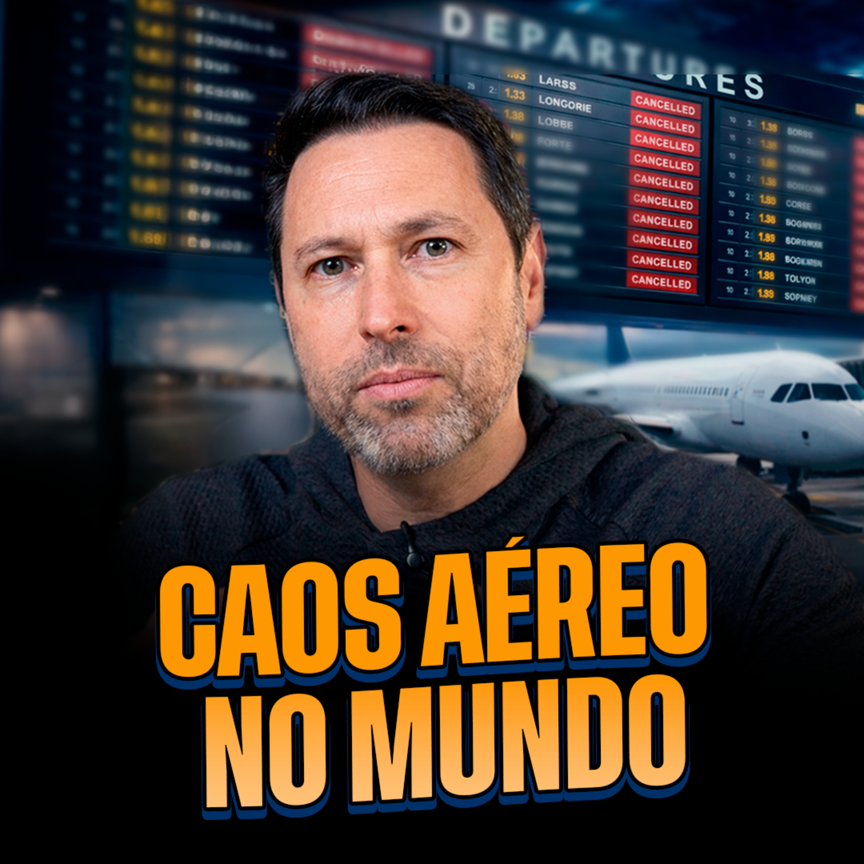 🚨 Caos aéreo e incerteza global