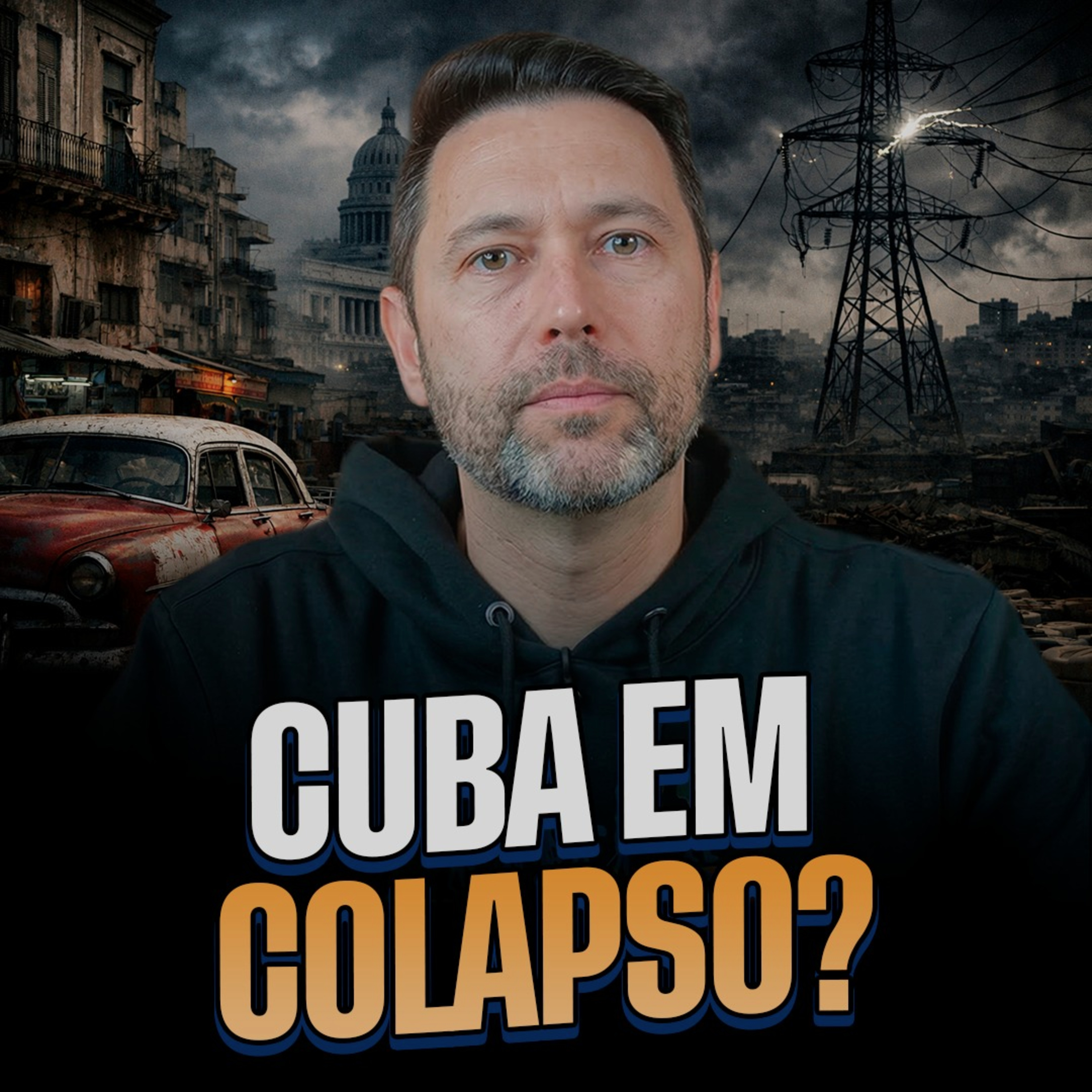 🚨 CUBA EM COLAPSO: 10 milhões sem energia