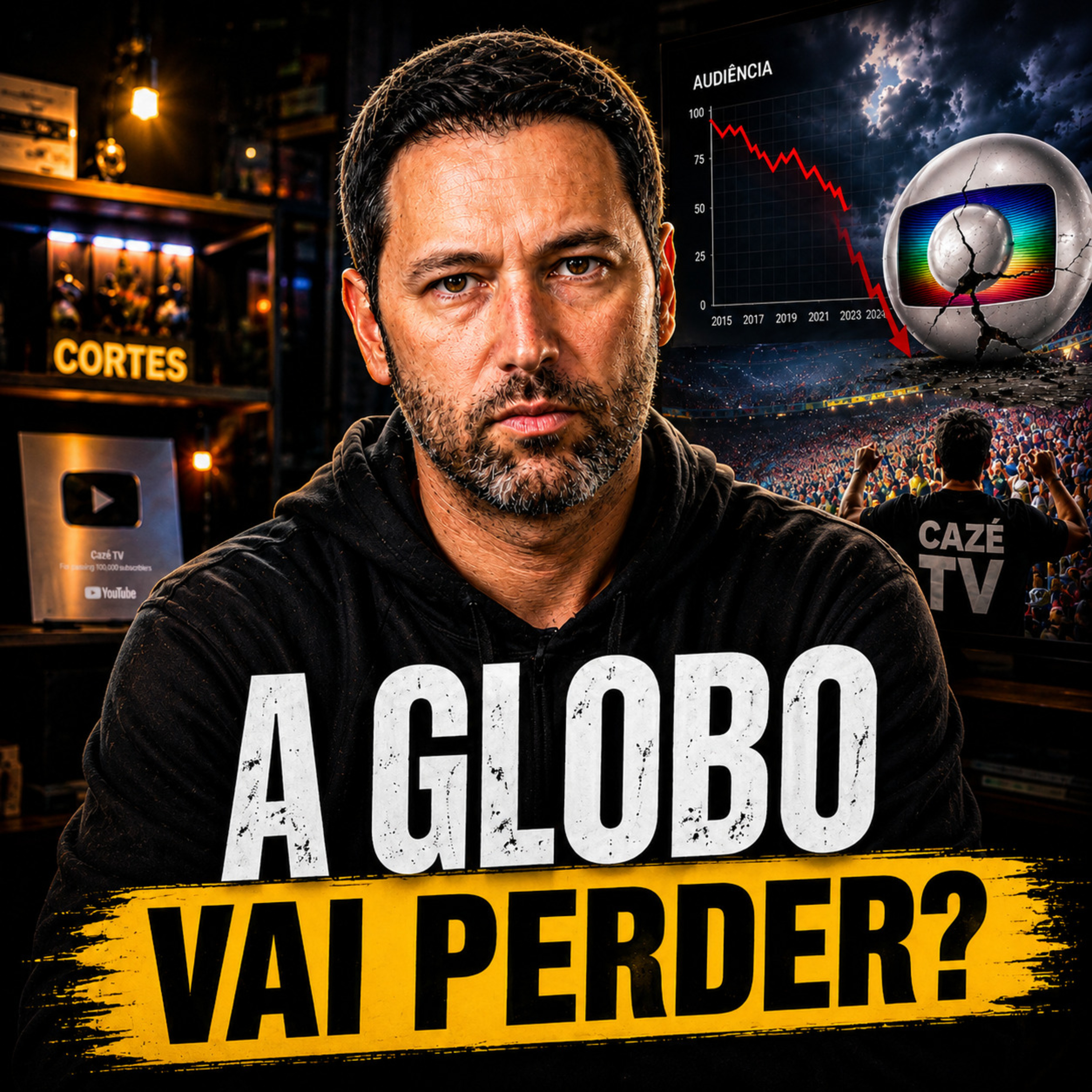 CAZÉTV VAI DERRUBAR A GLOBO?