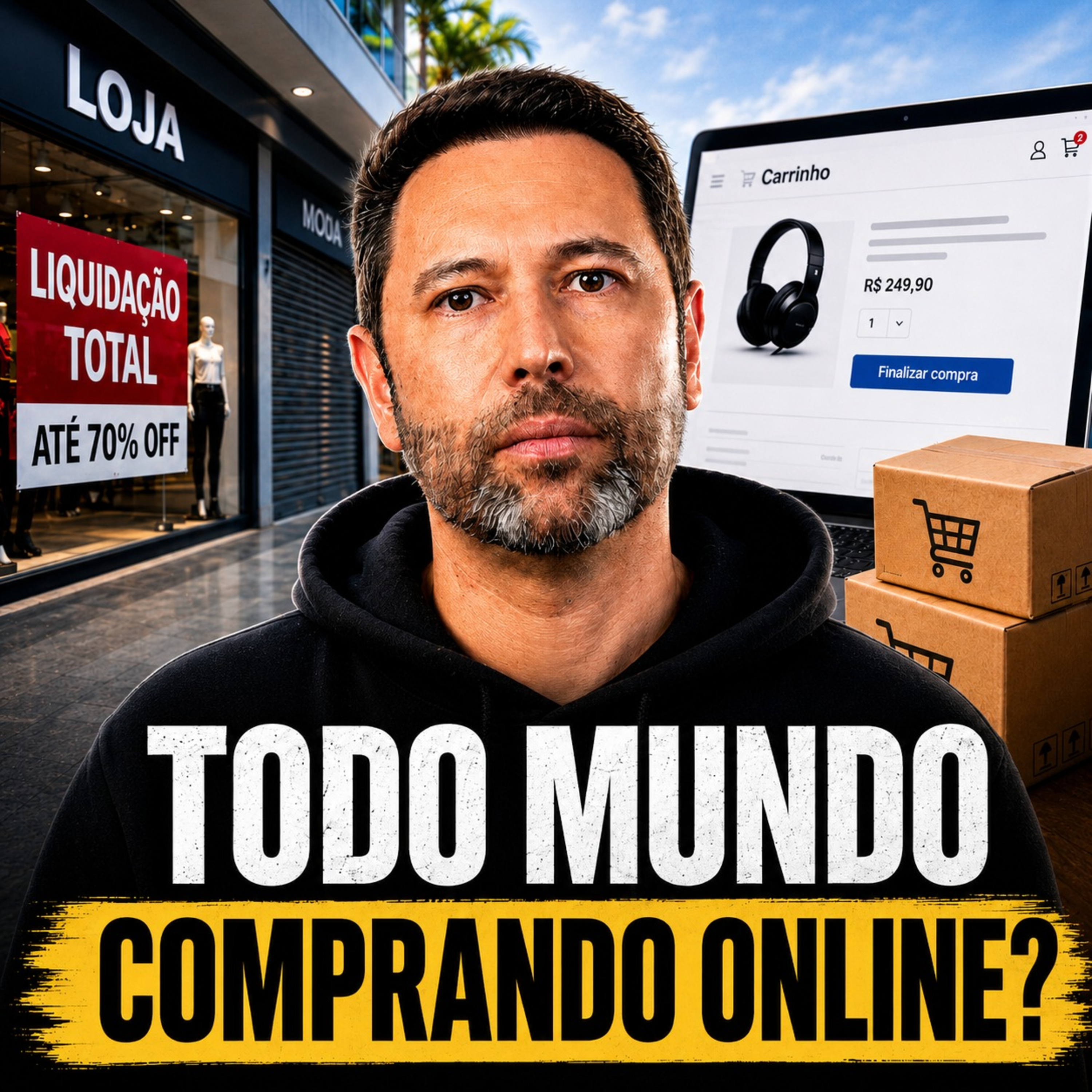 O BRASILEIRO DESISTIU DAS LOJAS FÍSICAS? | A INTERNET MUDOU A FORMA DE COMPRAR NO BRASIL episode artwork