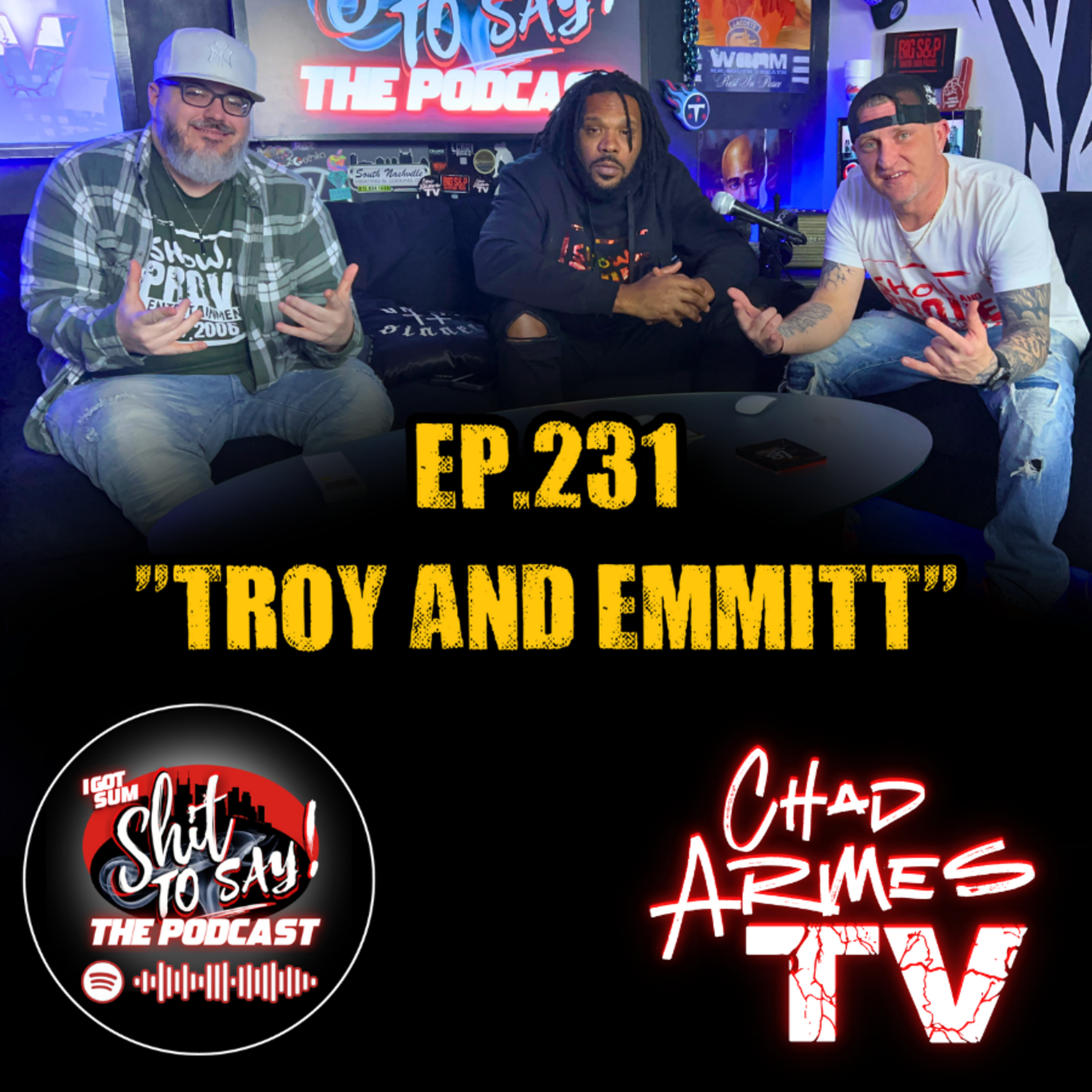 Episode 231 - "Troy And Emmitt" episode artwork