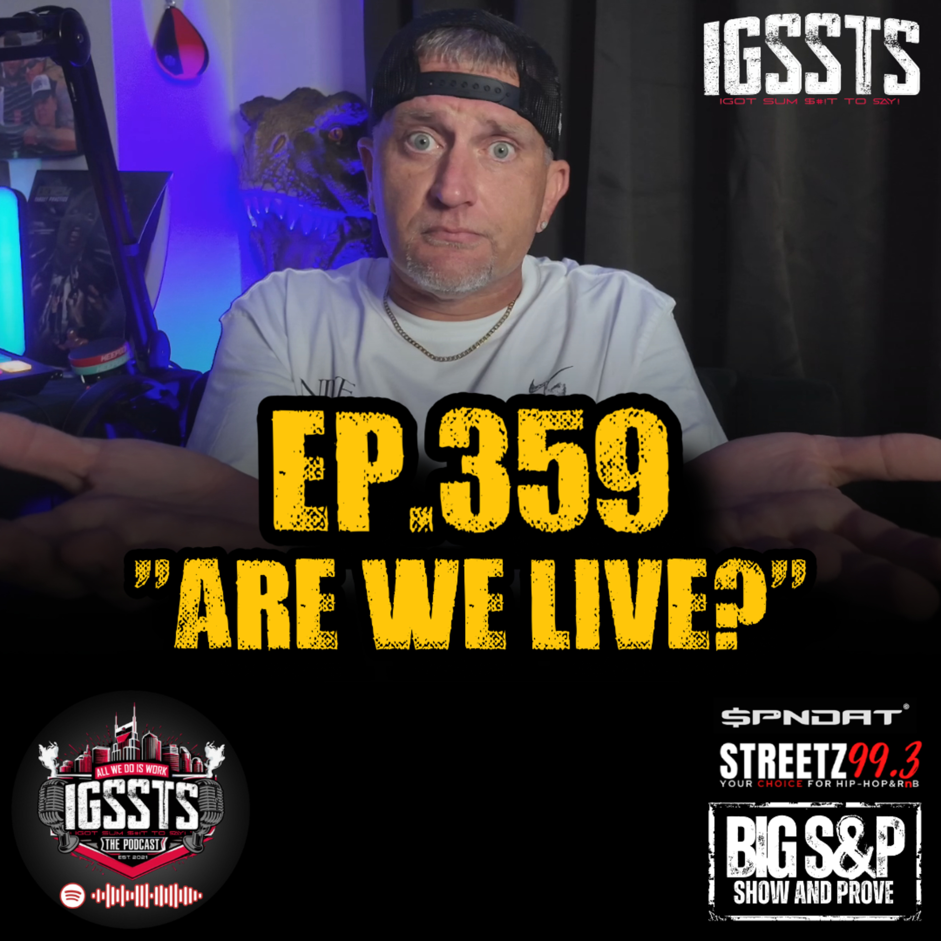 Episode 359 - "Are We Live" episode artwork