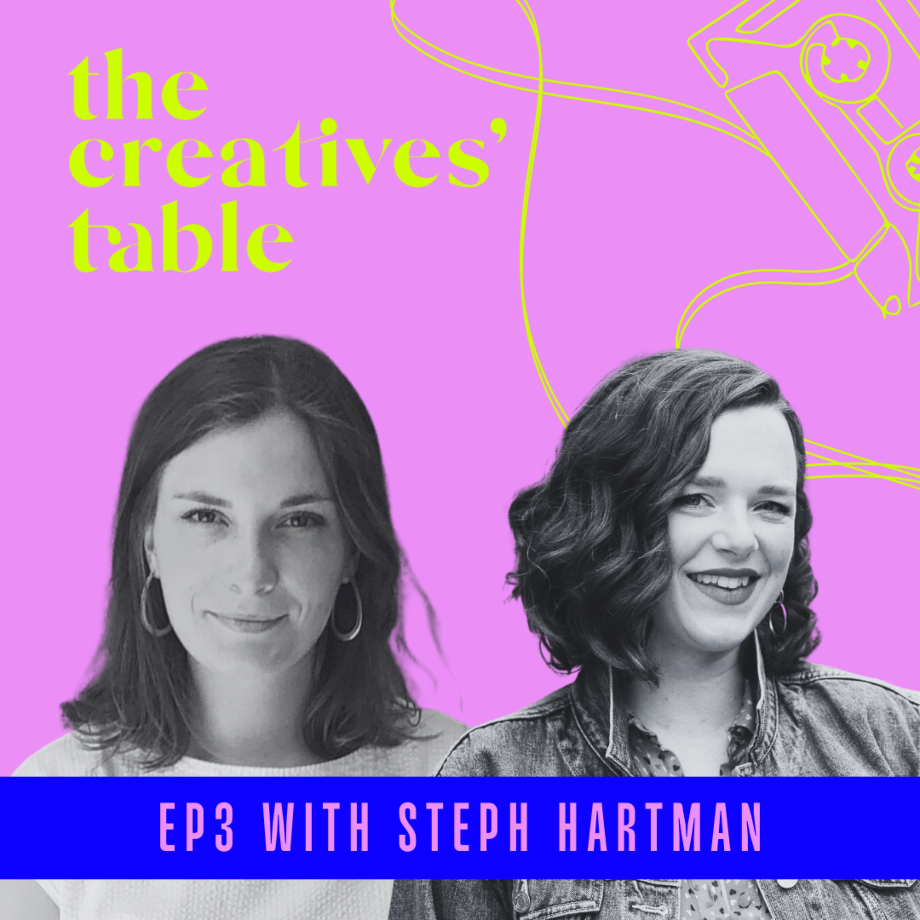 Play and your art will follow with Steph Hartman episode artwork