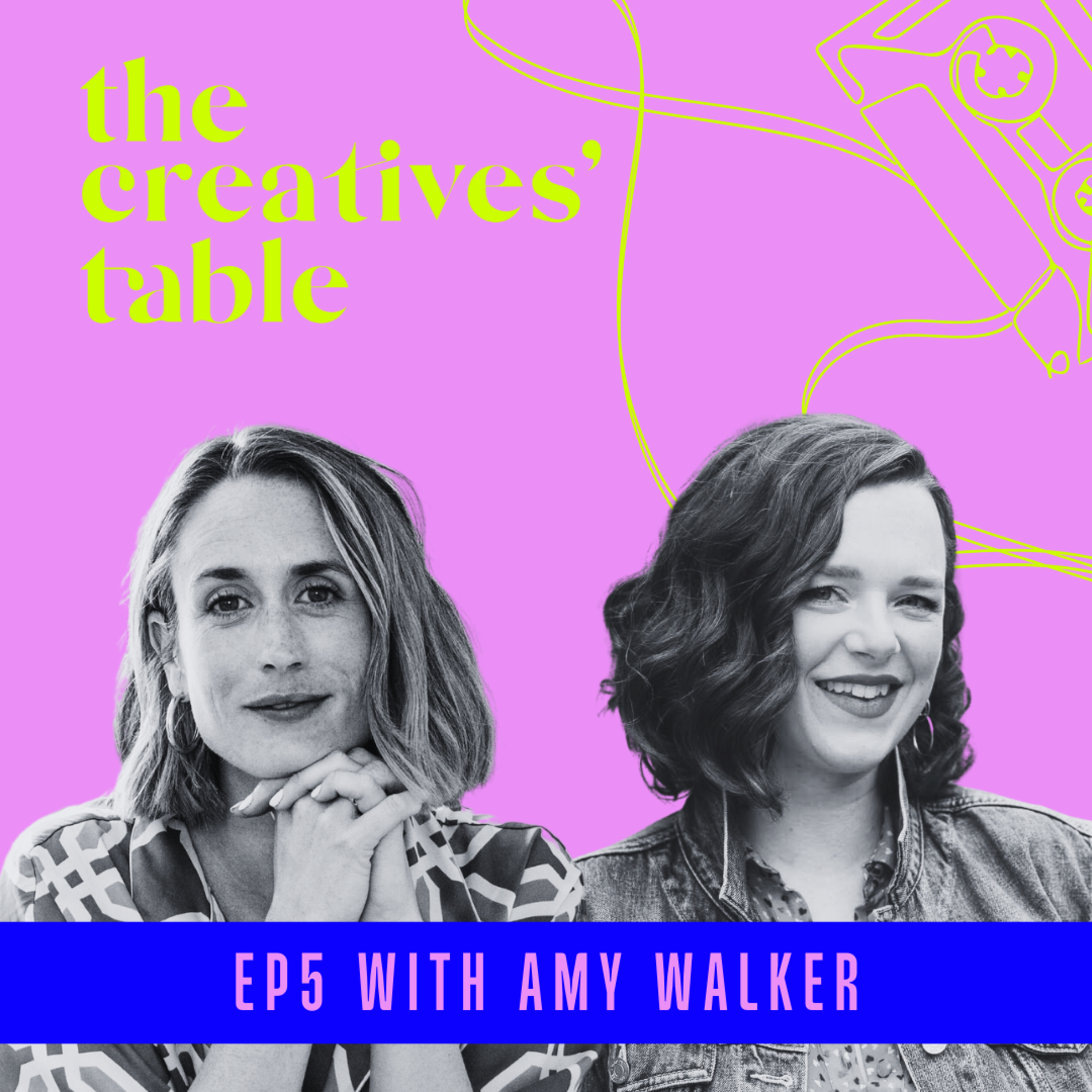 Grief and its impact on creativity with Amy Walker episode artwork