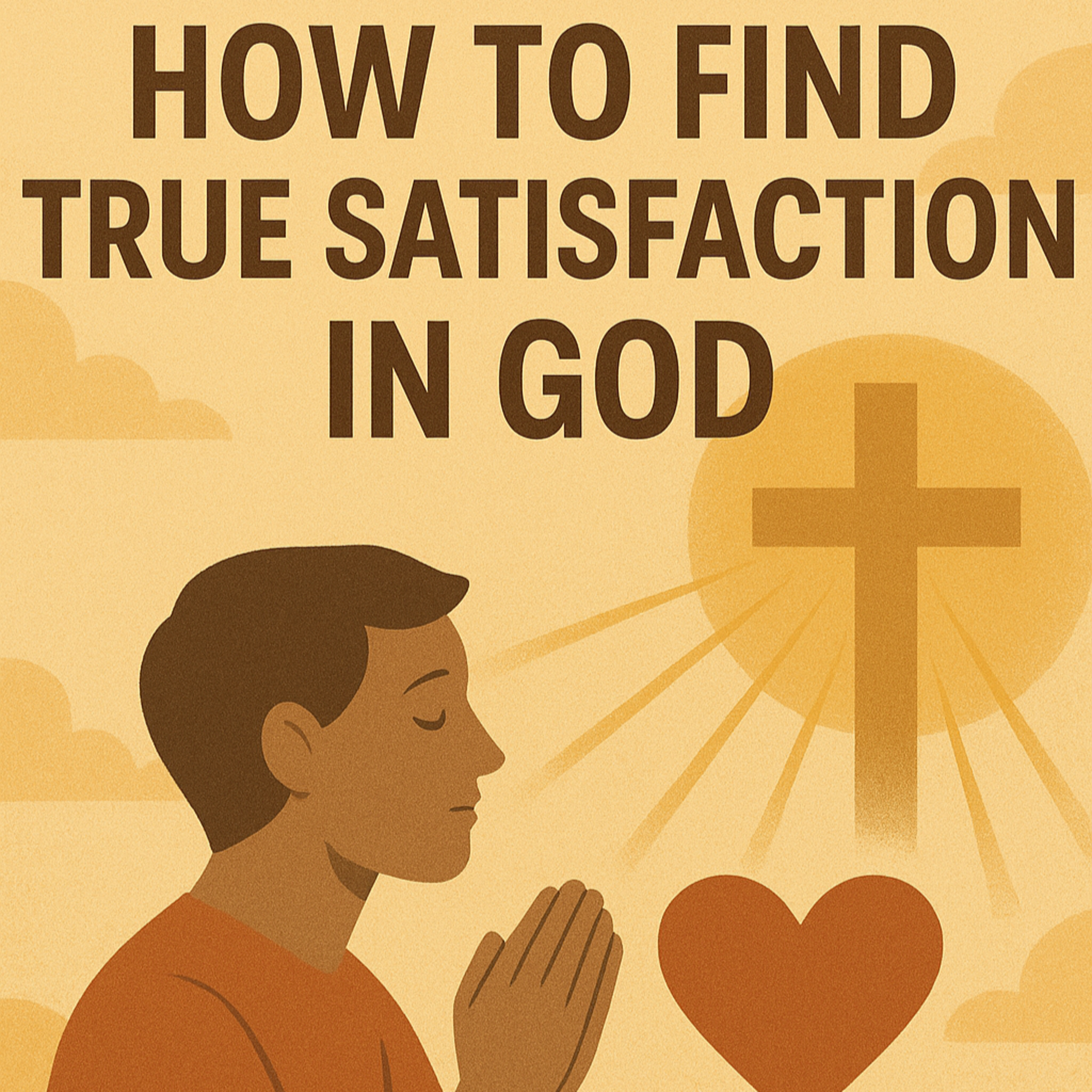 HOW TO FIND TRUE SATISFACTION IN CHRIST