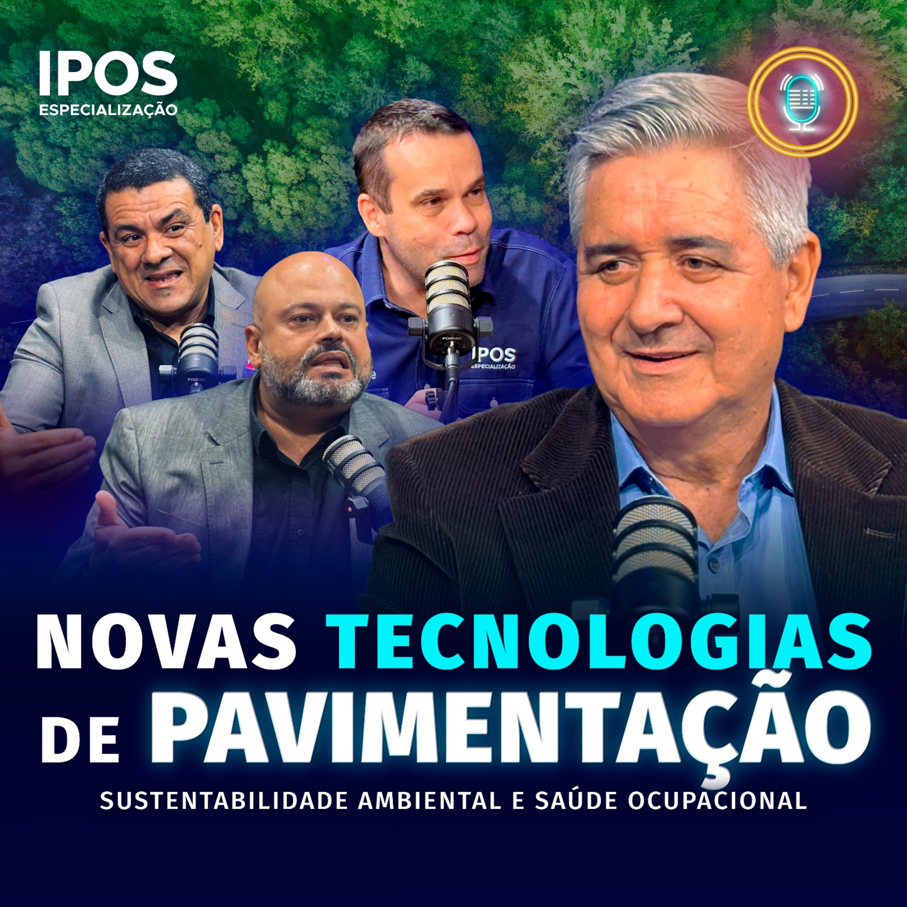 INFRA Podcast 056 - Novas Tecnologias de Pavimentação: Sustentabilidade Ambiental e Saúde Operacional episode artwork