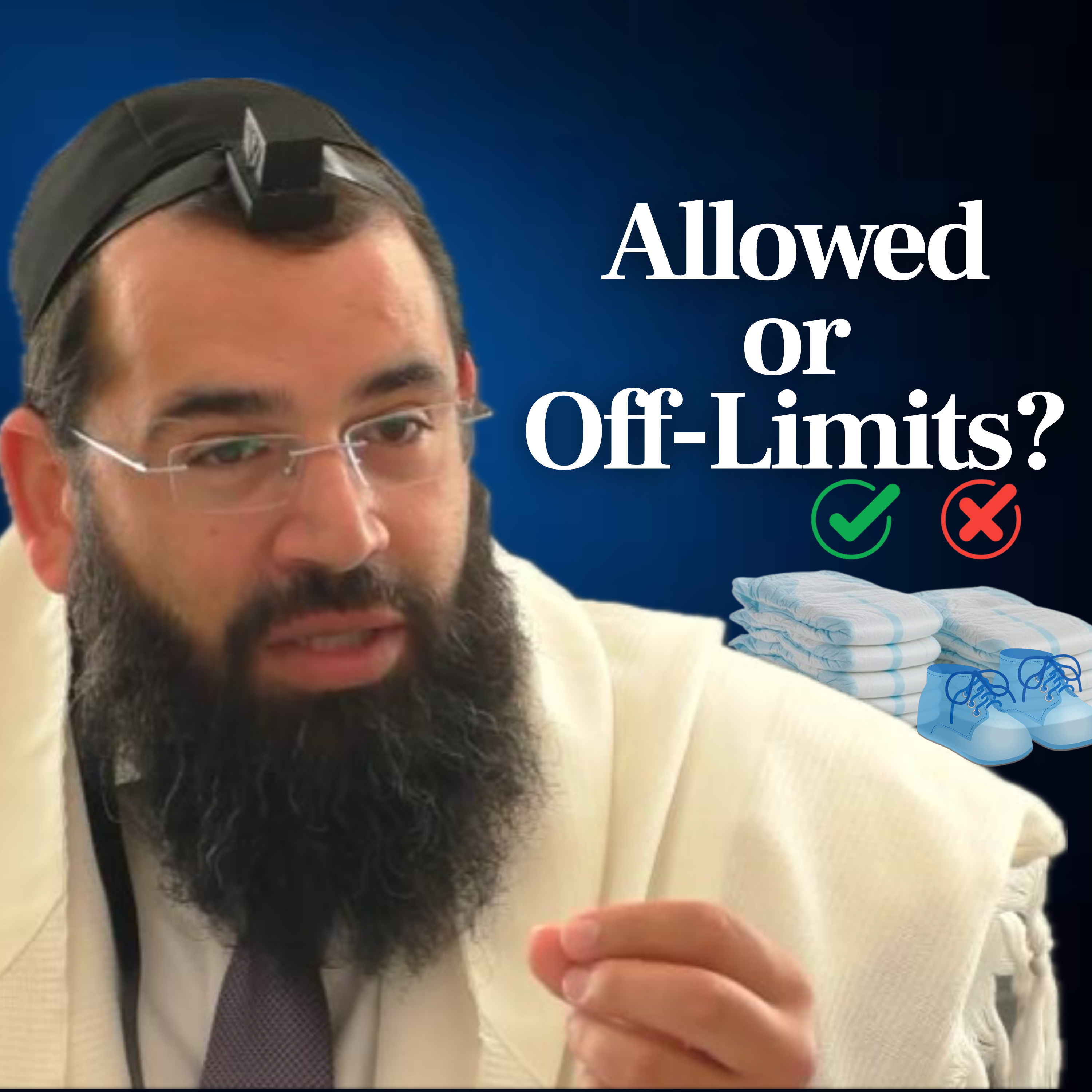 Is Lacing Shoes or Changing Diapers a Shabbat Issue?
