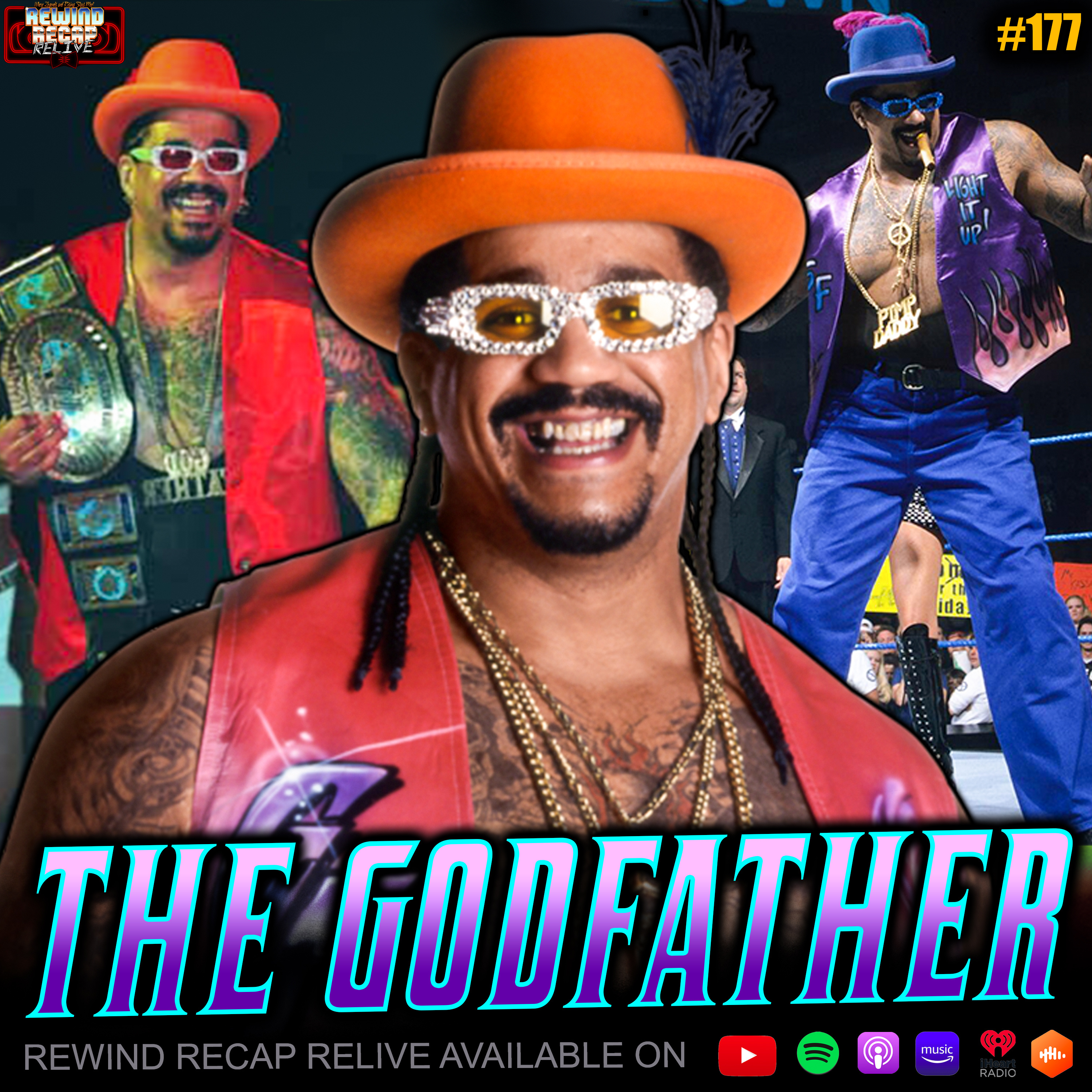 The Godfather: Longest Ho Trains, Undertaker Memories, Papa Shango's Return, HATING The Goodfather episode artwork