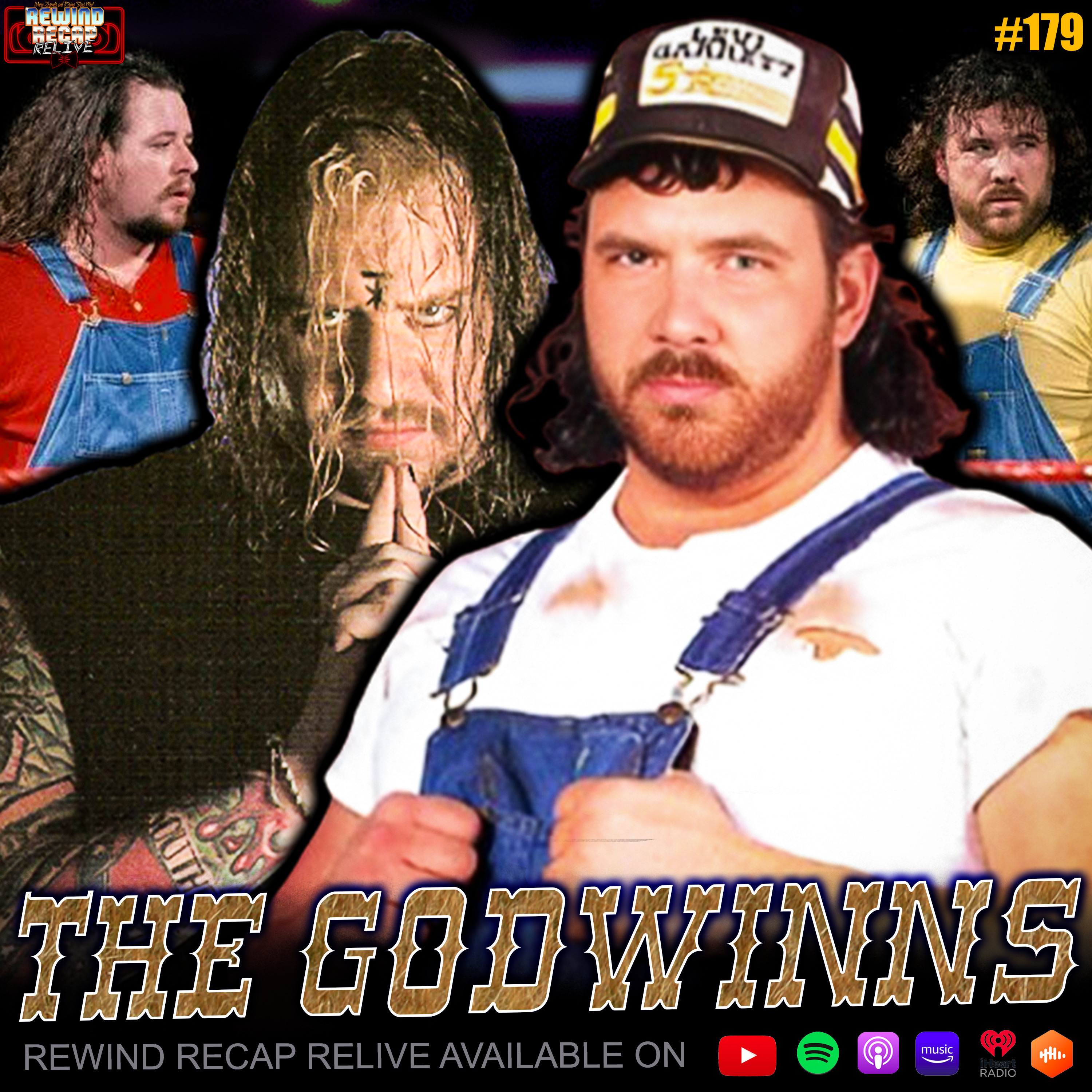 The Godwinns: Hog Pen Match, BSK, Naked Mideon, Road Warriors Injury, Ministry Of Darkness episode artwork