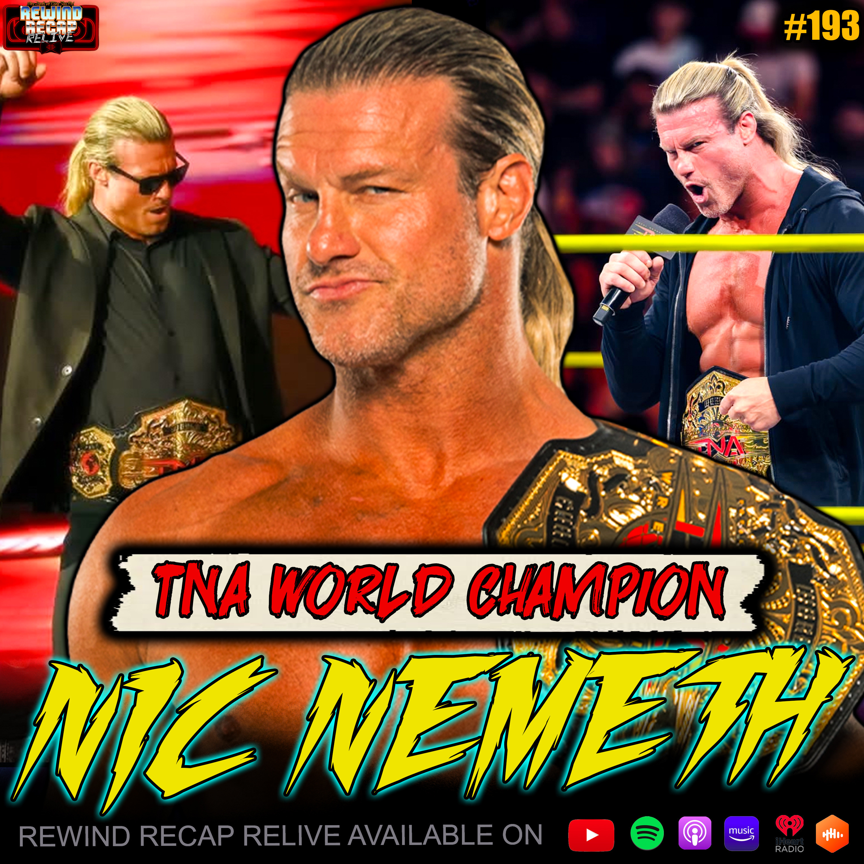 Nic Nemeth: TNA World Title, Jeff Hardy, John Cena Retirement Tour, Money In The Bank Cash In episode artwork