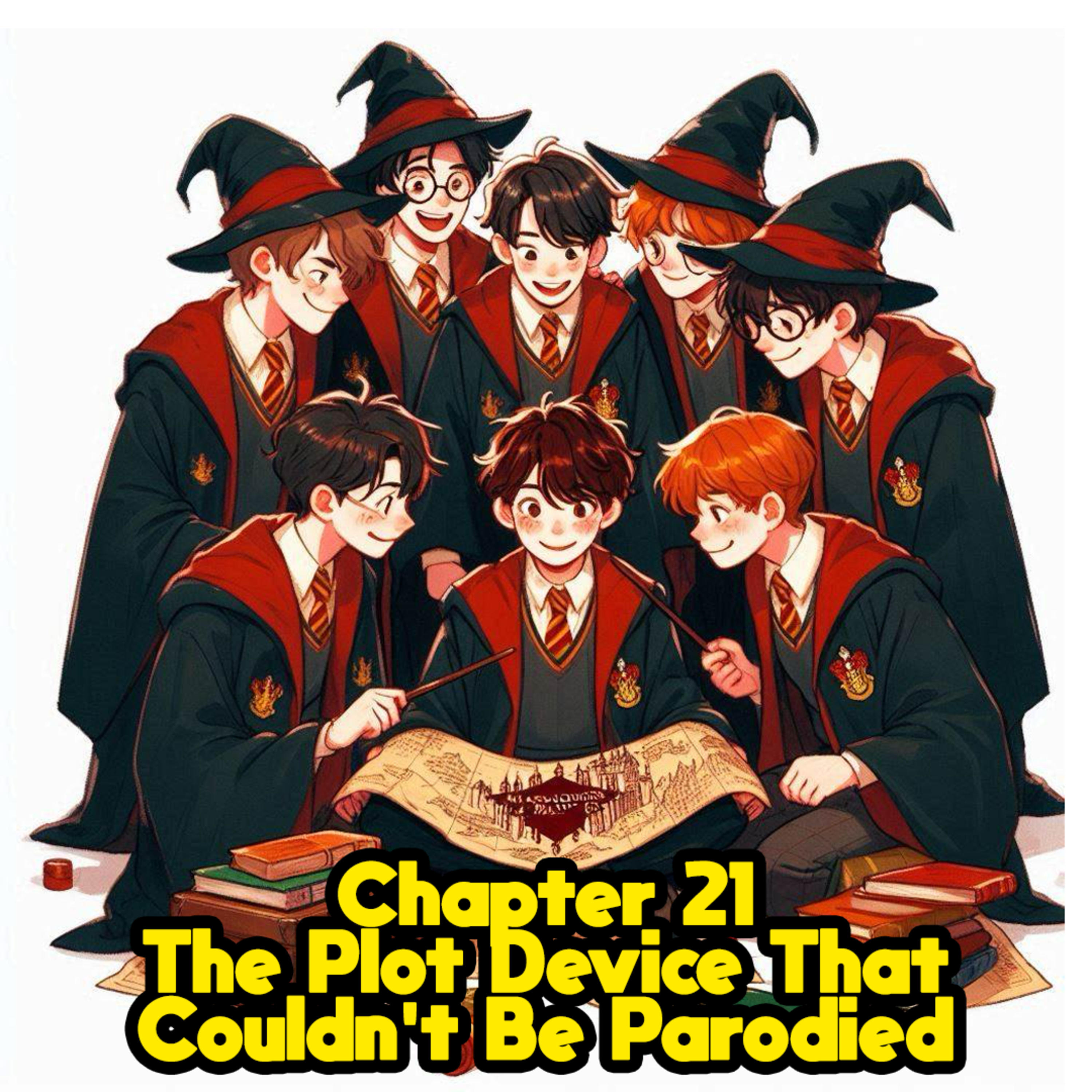 Book 4 | Chapter 21 - The Plot Device That Couldn't Be Parodied and Was One Book Late episode artwork
