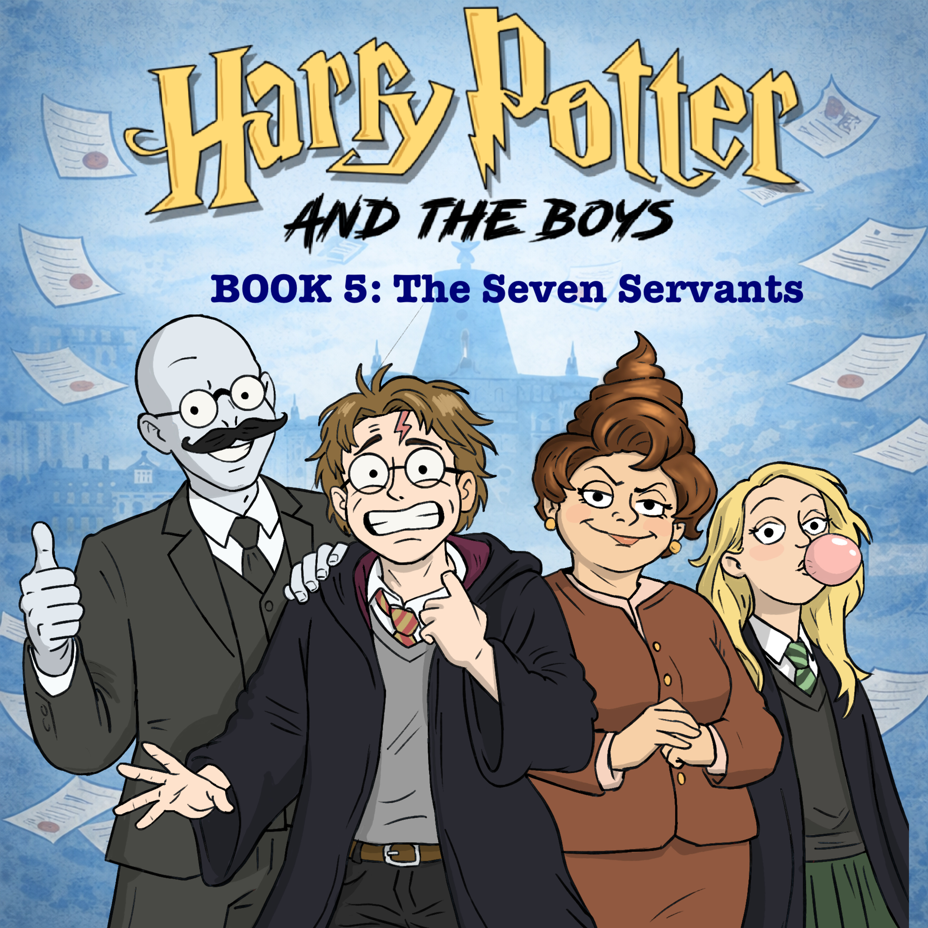 Introducing Book 5: Title and Artwork Reveal episode artwork