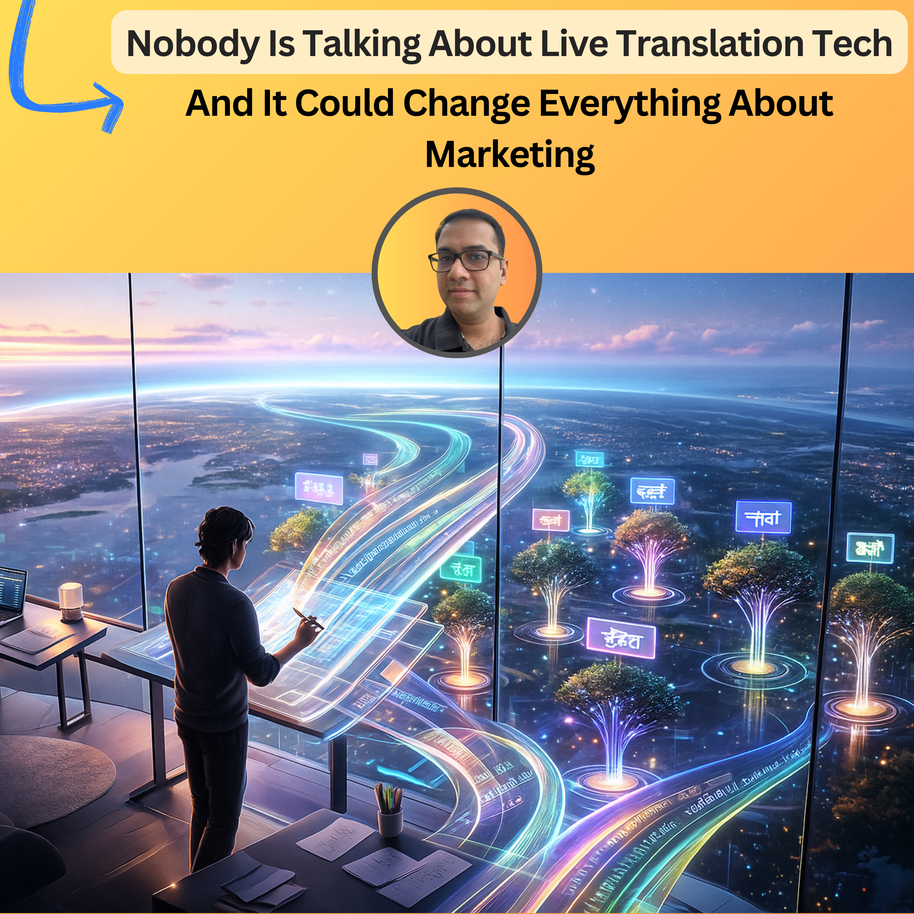 #112: Nobody Is Talking About Live Translation Tech — And It Could Change Everything About Marketing episode artwork