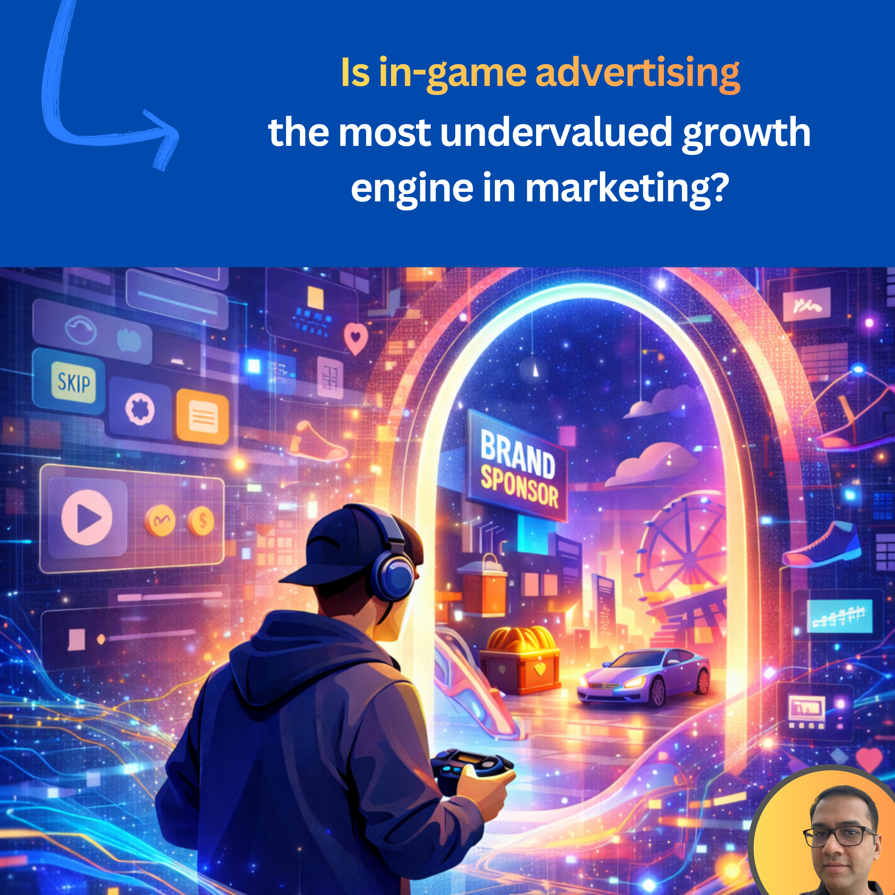 #122: Is in-game advertising the most undervalued growth engine in marketing? episode artwork