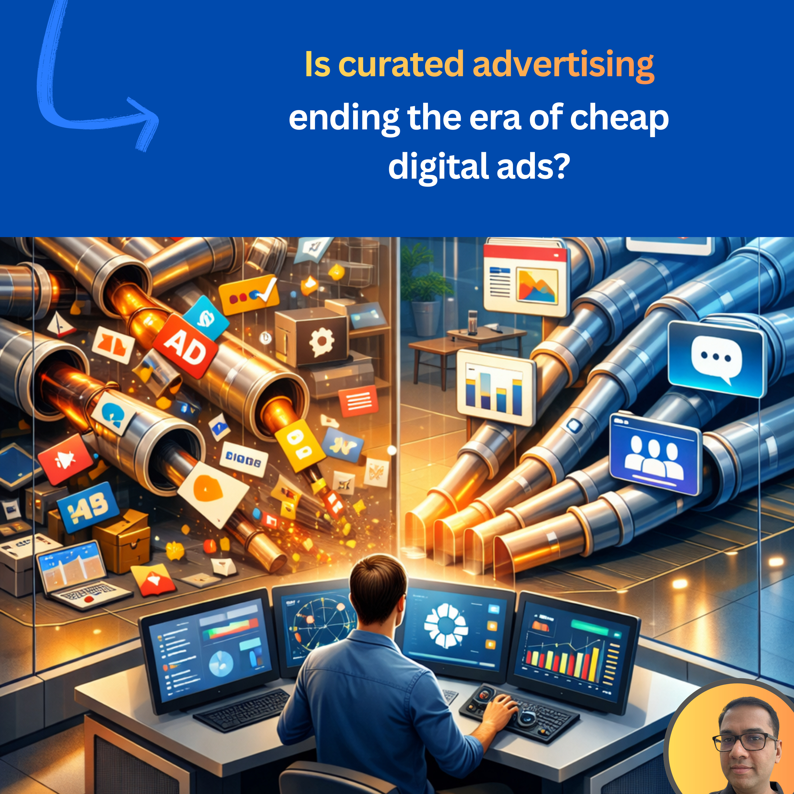 #125: Is curated advertising ending the era of cheap digital ads? episode artwork