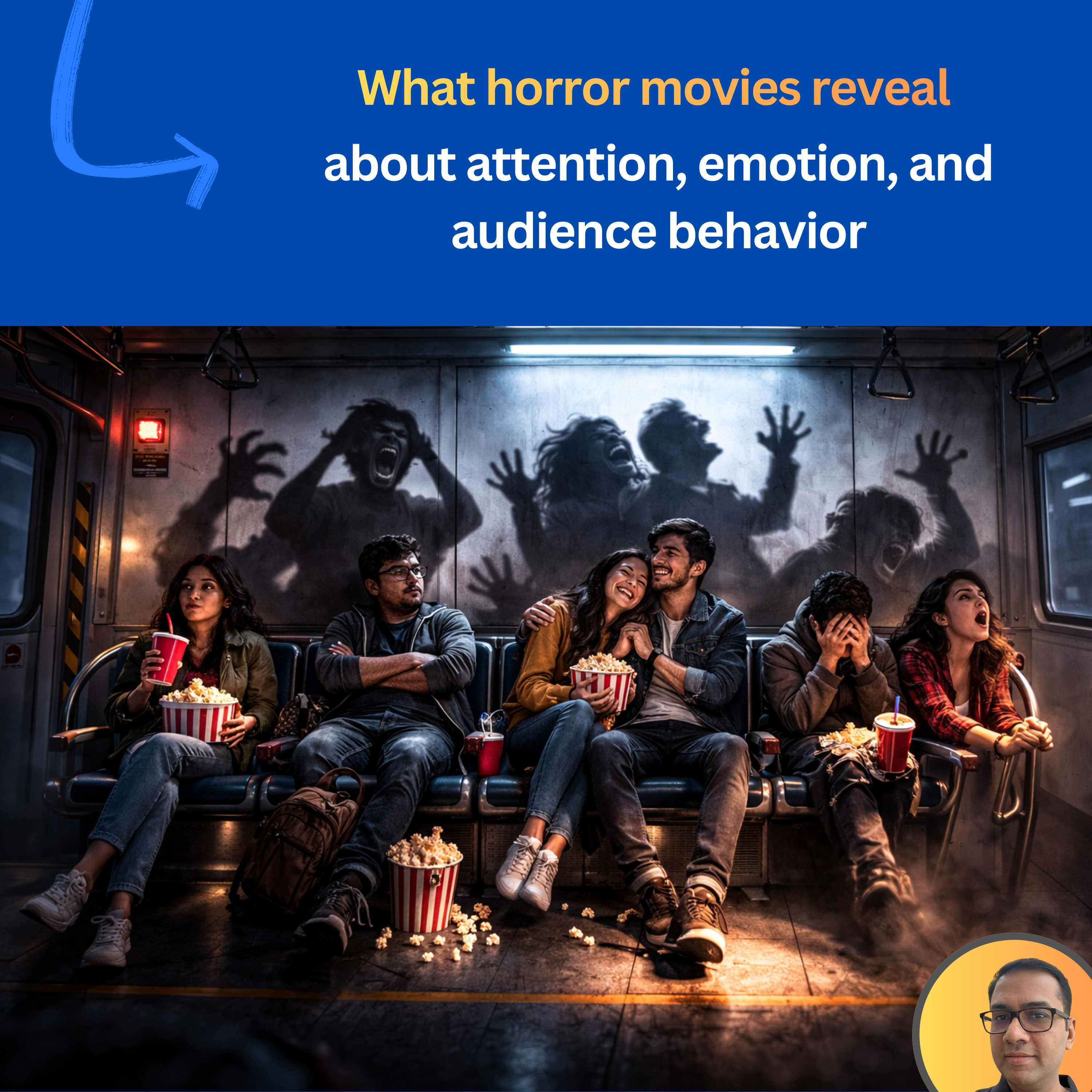 #129: What horror movies reveal about attention, emotion, and audience behavior episode artwork