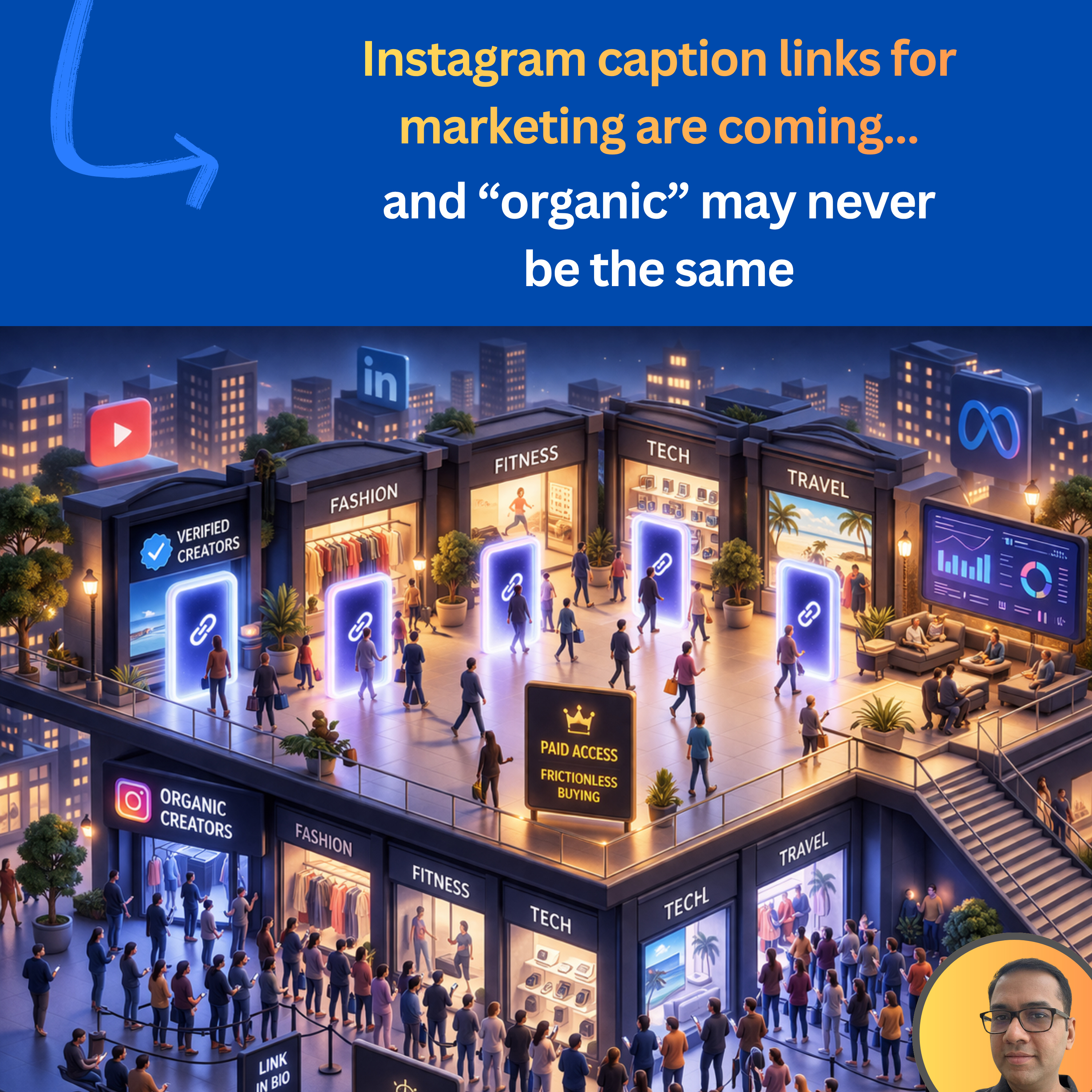 #131: Instagram caption links for marketing are coming…and “organic” may never be the same episode artwork