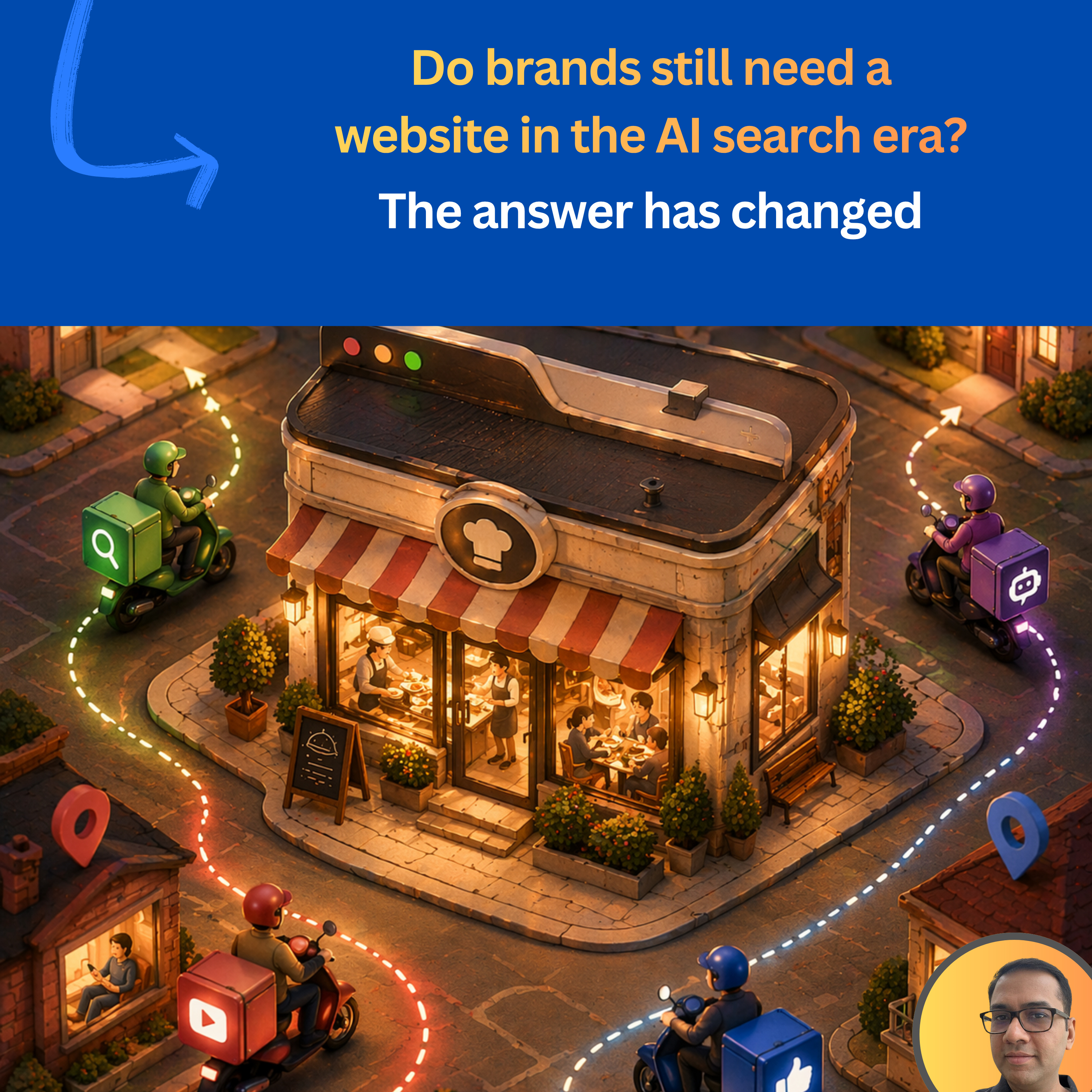 #133: Do brands still need a website in the AI search era? The answer has changed episode artwork