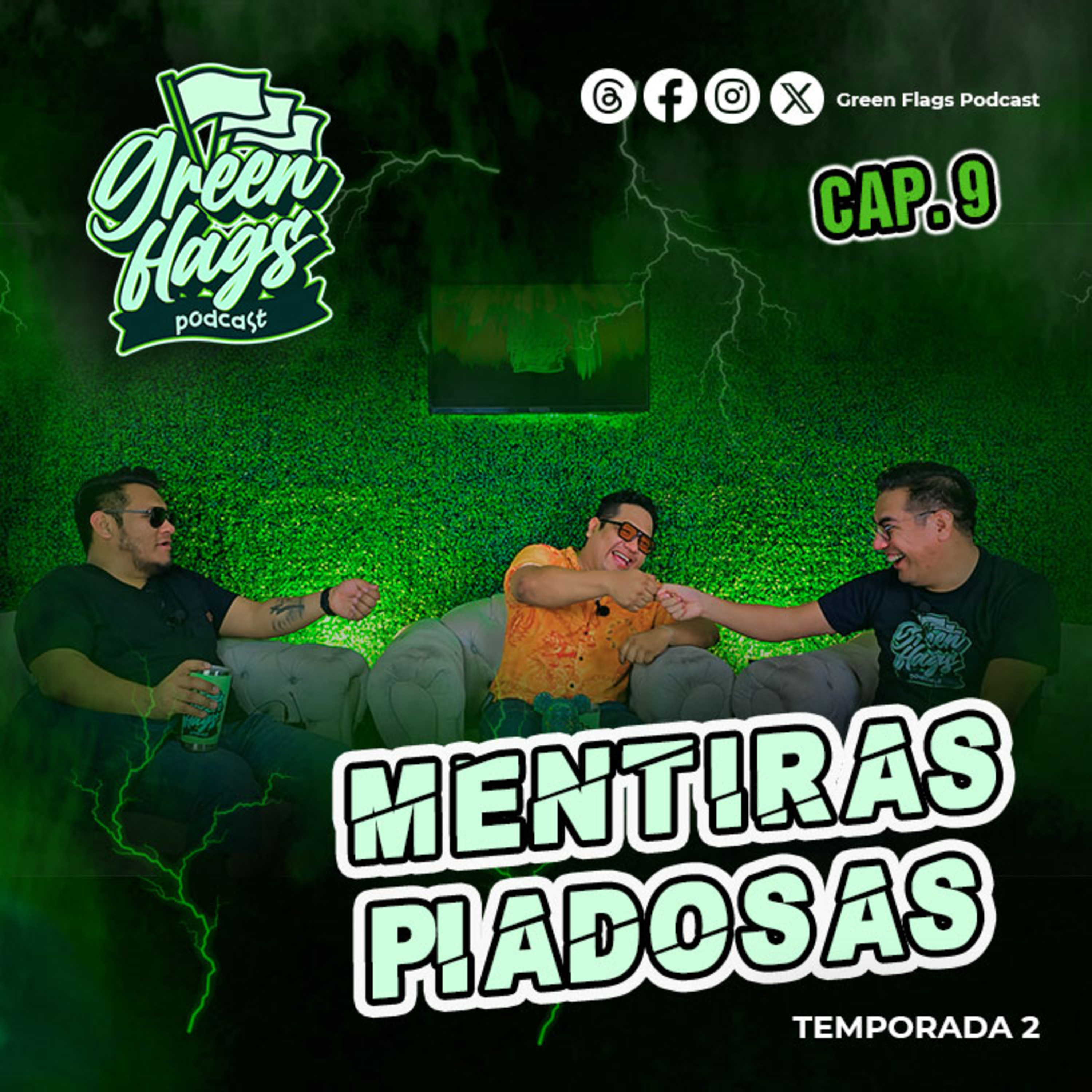 Portada de Green Flags Podcast