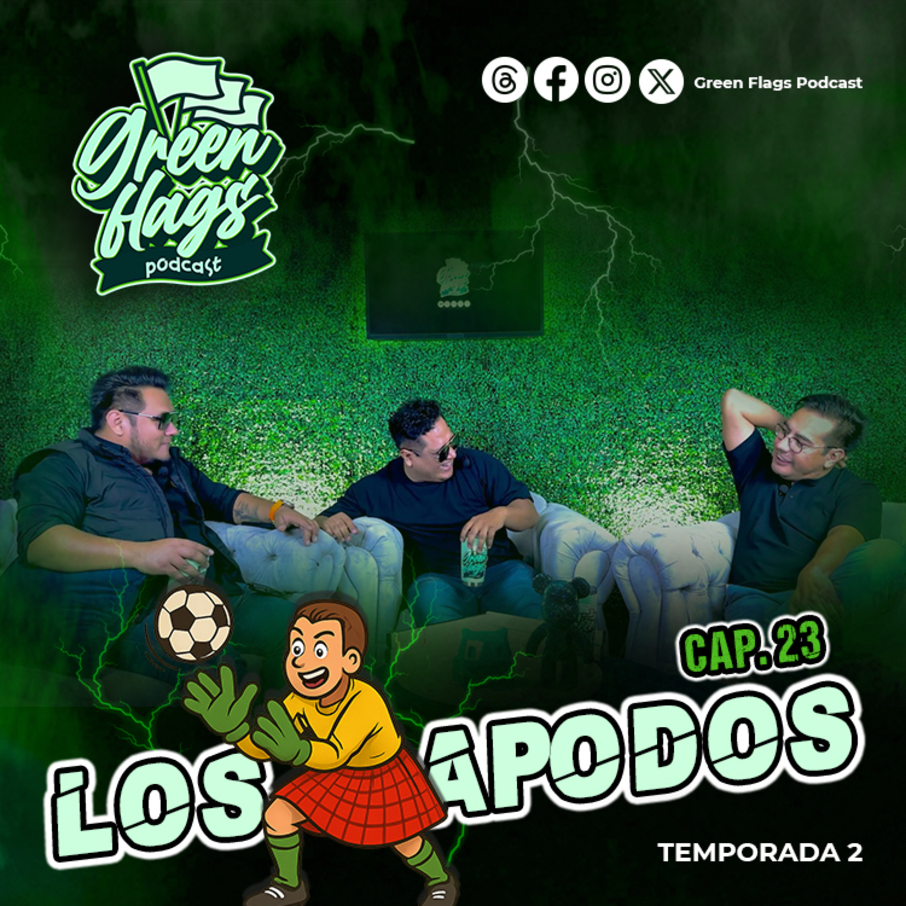 Portada de Green Flags Podcast