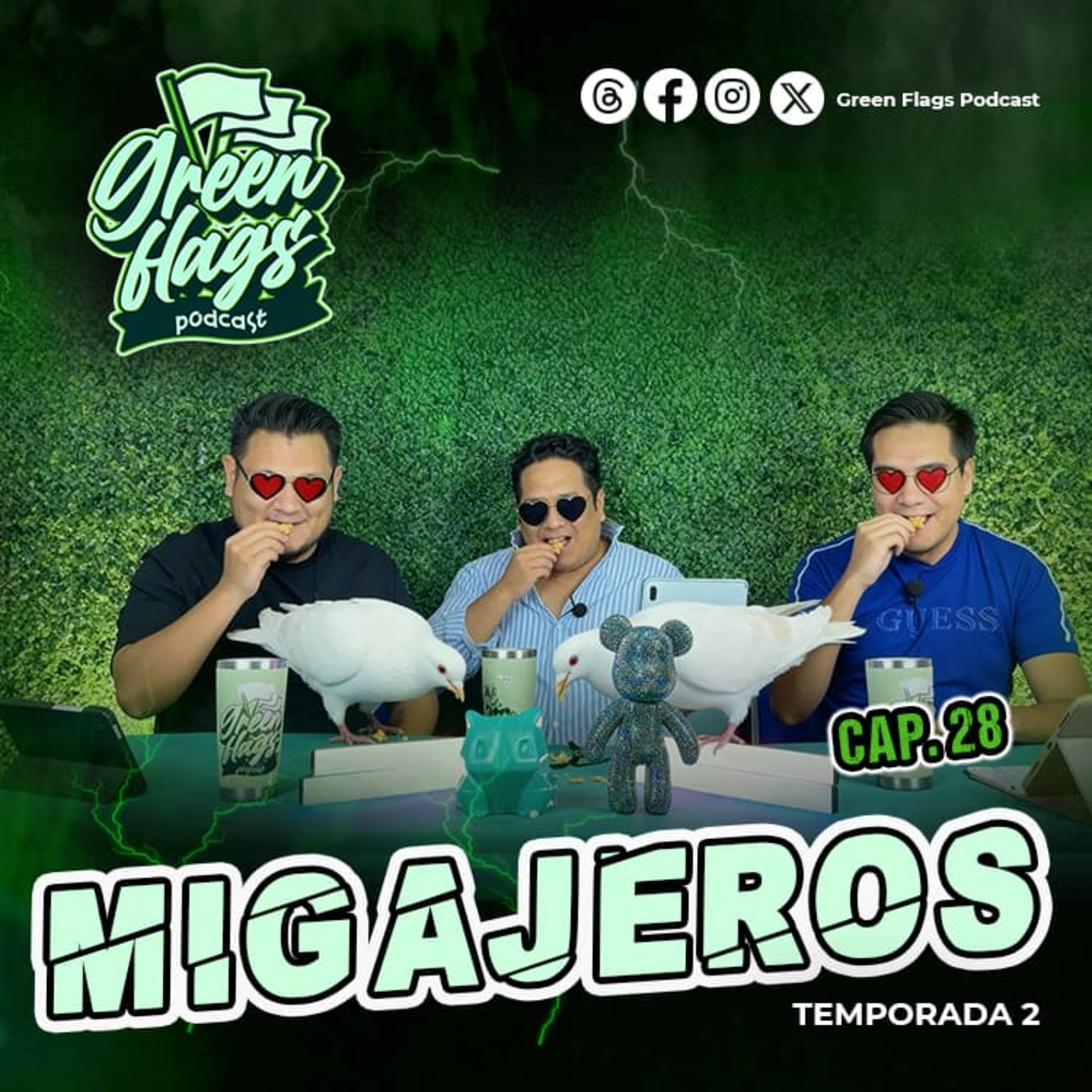 Portada de Green Flags Podcast