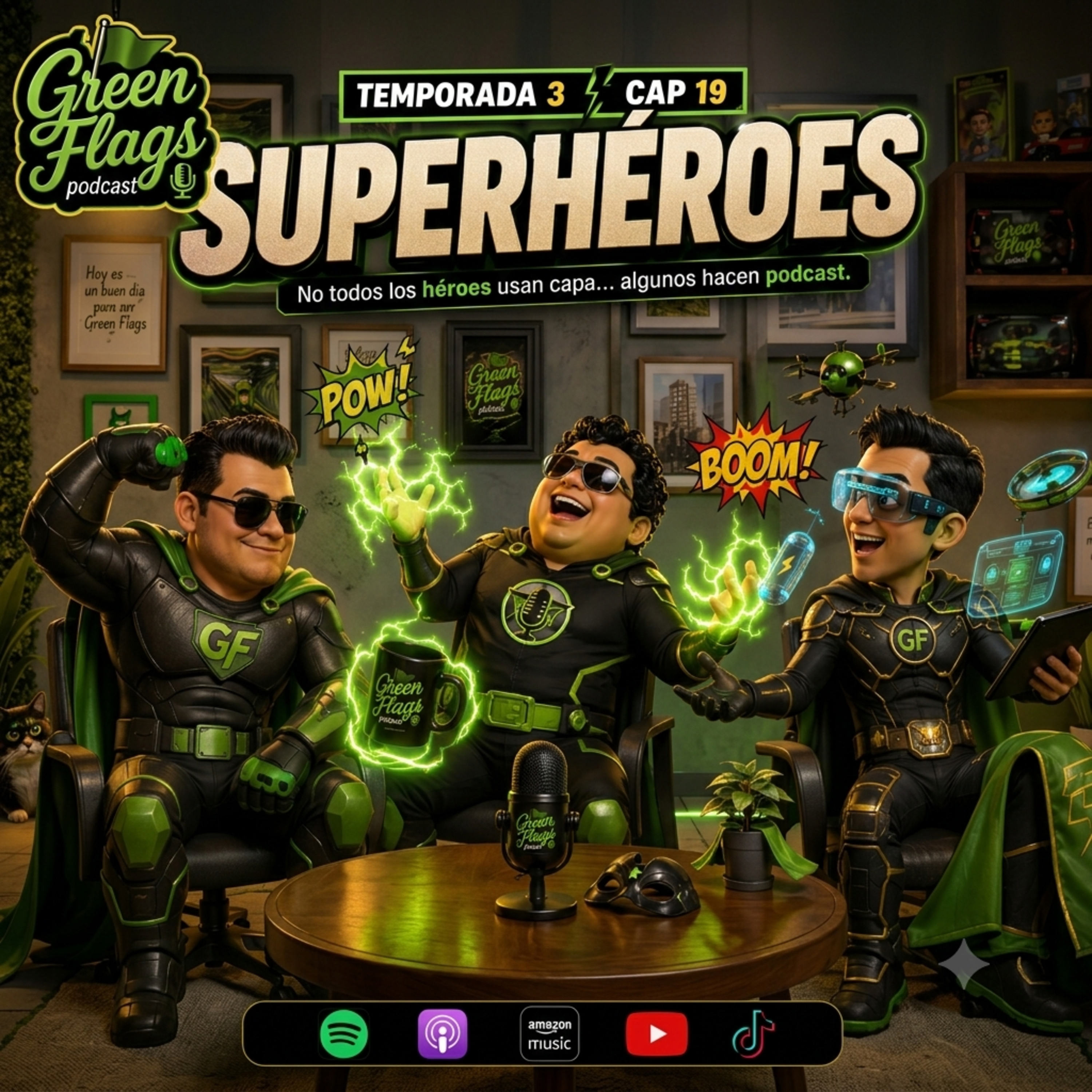 Portada de Green Flags Podcast