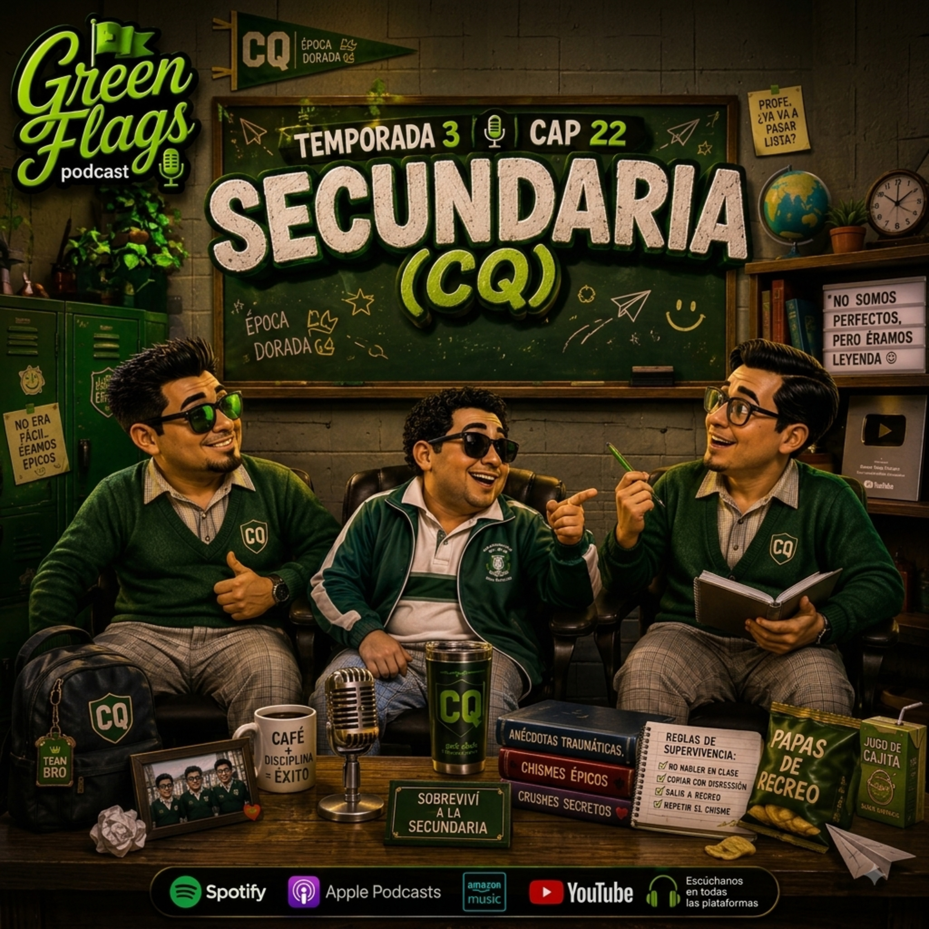 Portada de Green Flags Podcast