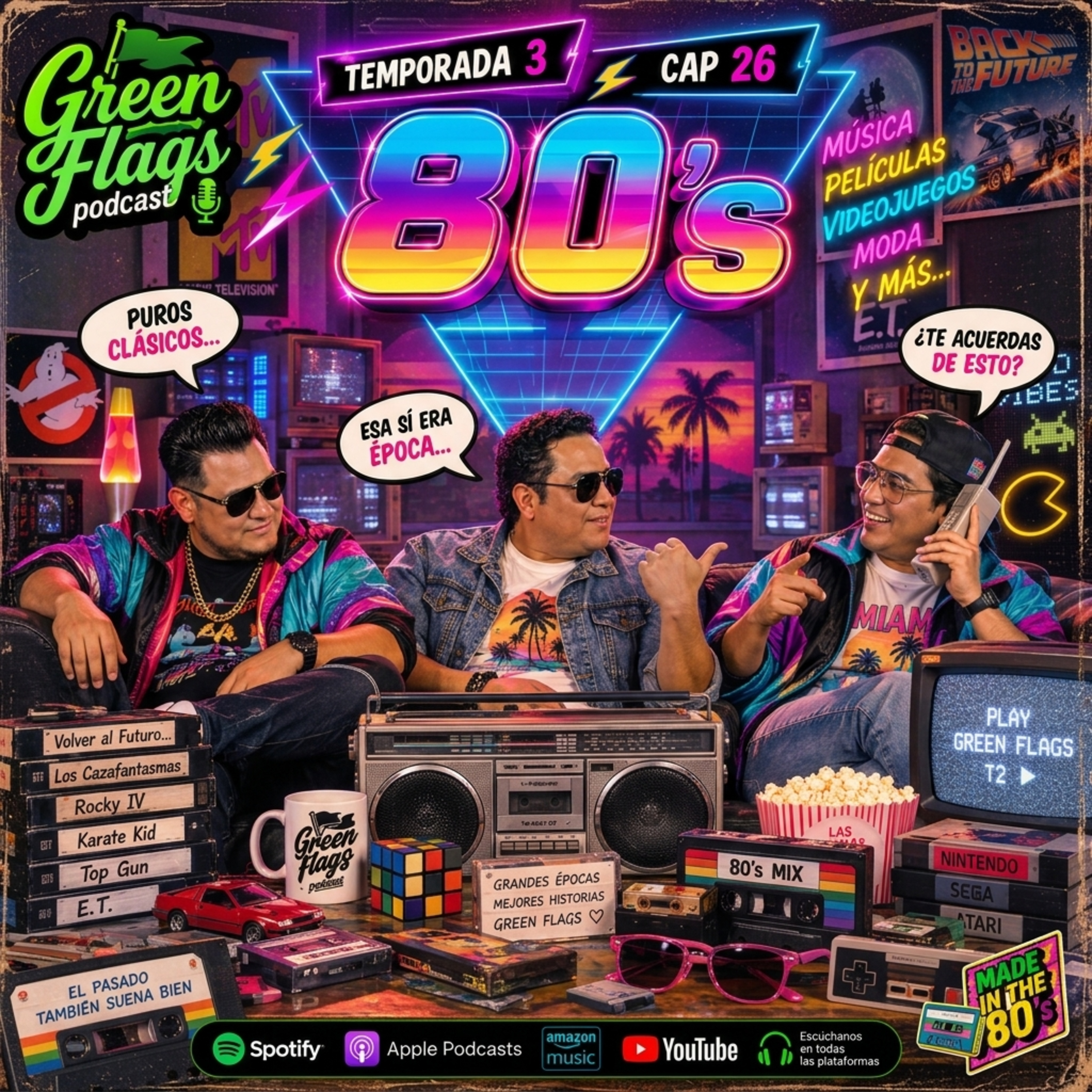 Portada de Green Flags Podcast