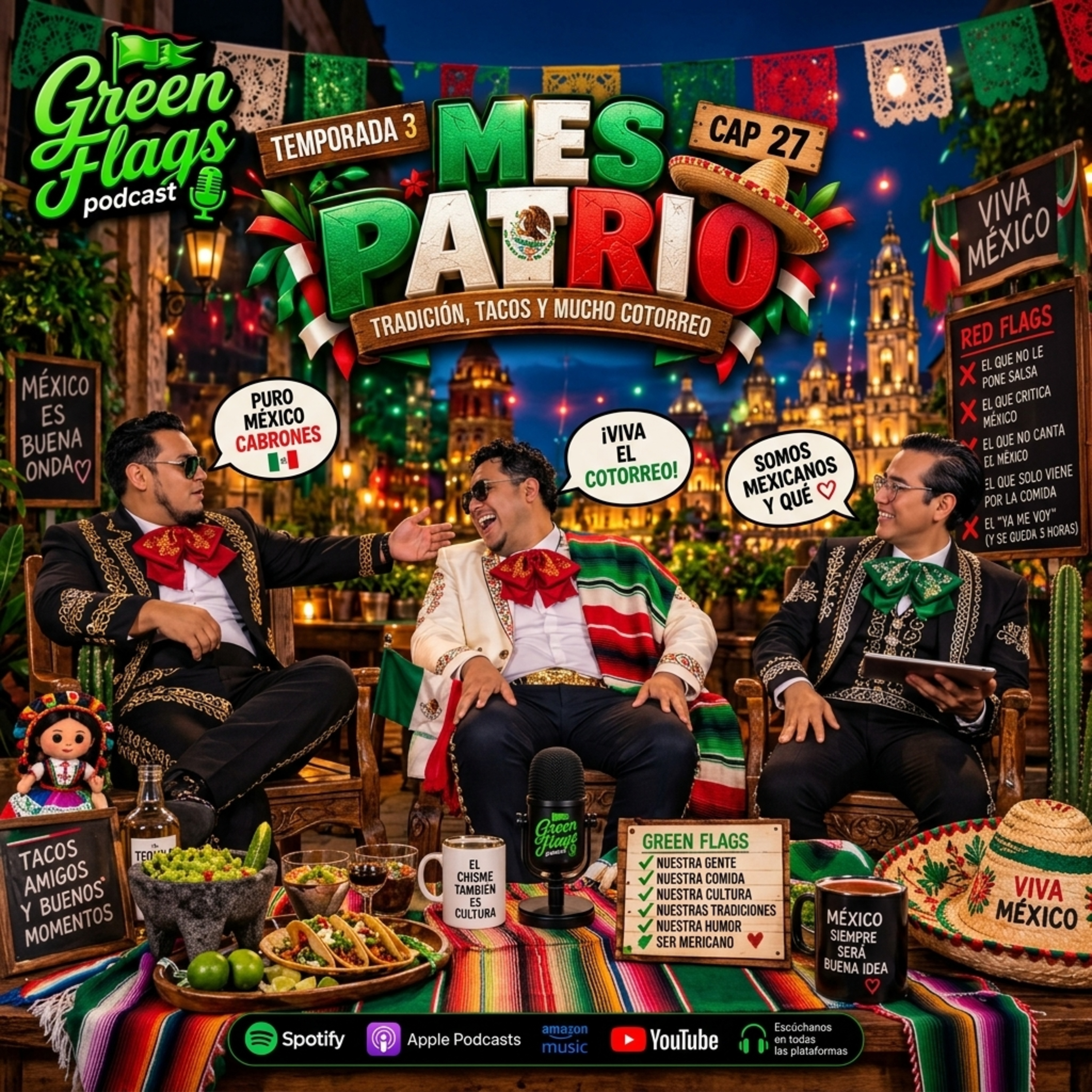 Portada de Green Flags Podcast