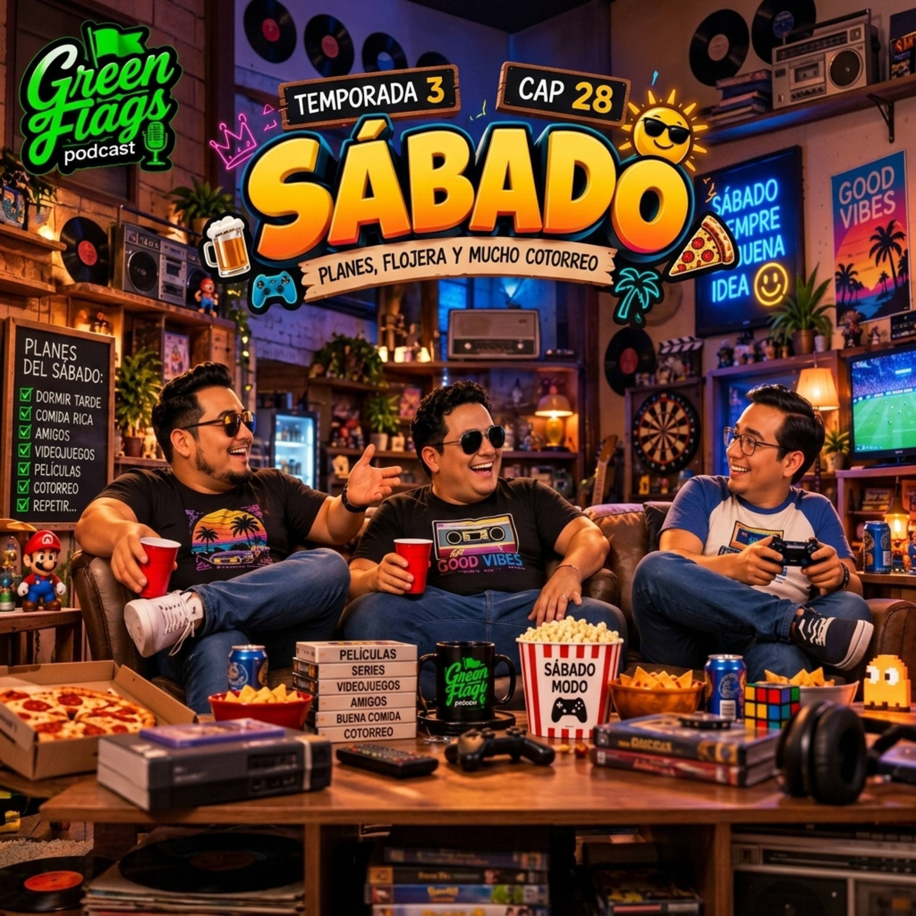 Portada de Green Flags Podcast