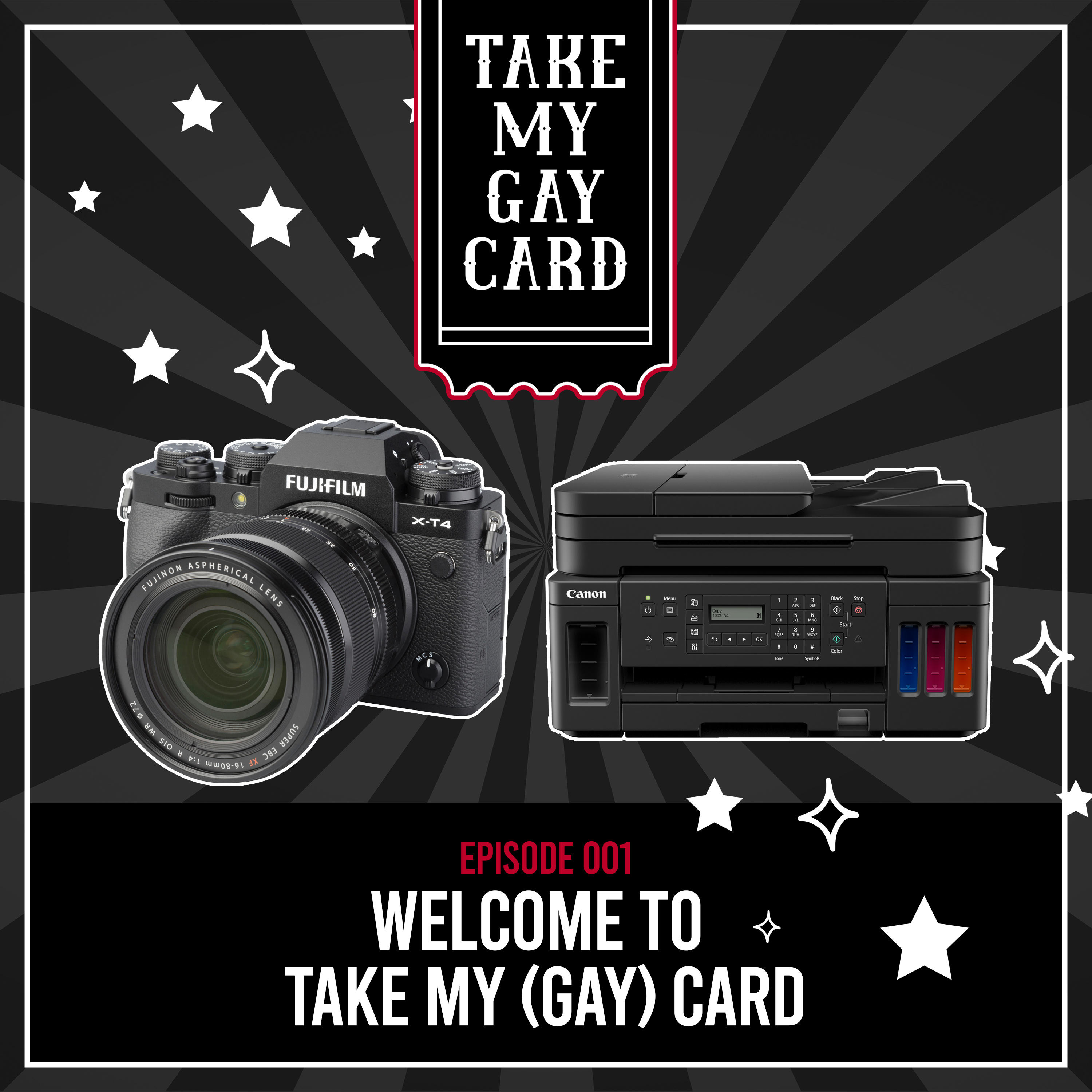 001 | Welcome to Take My (Gay) Card episode artwork