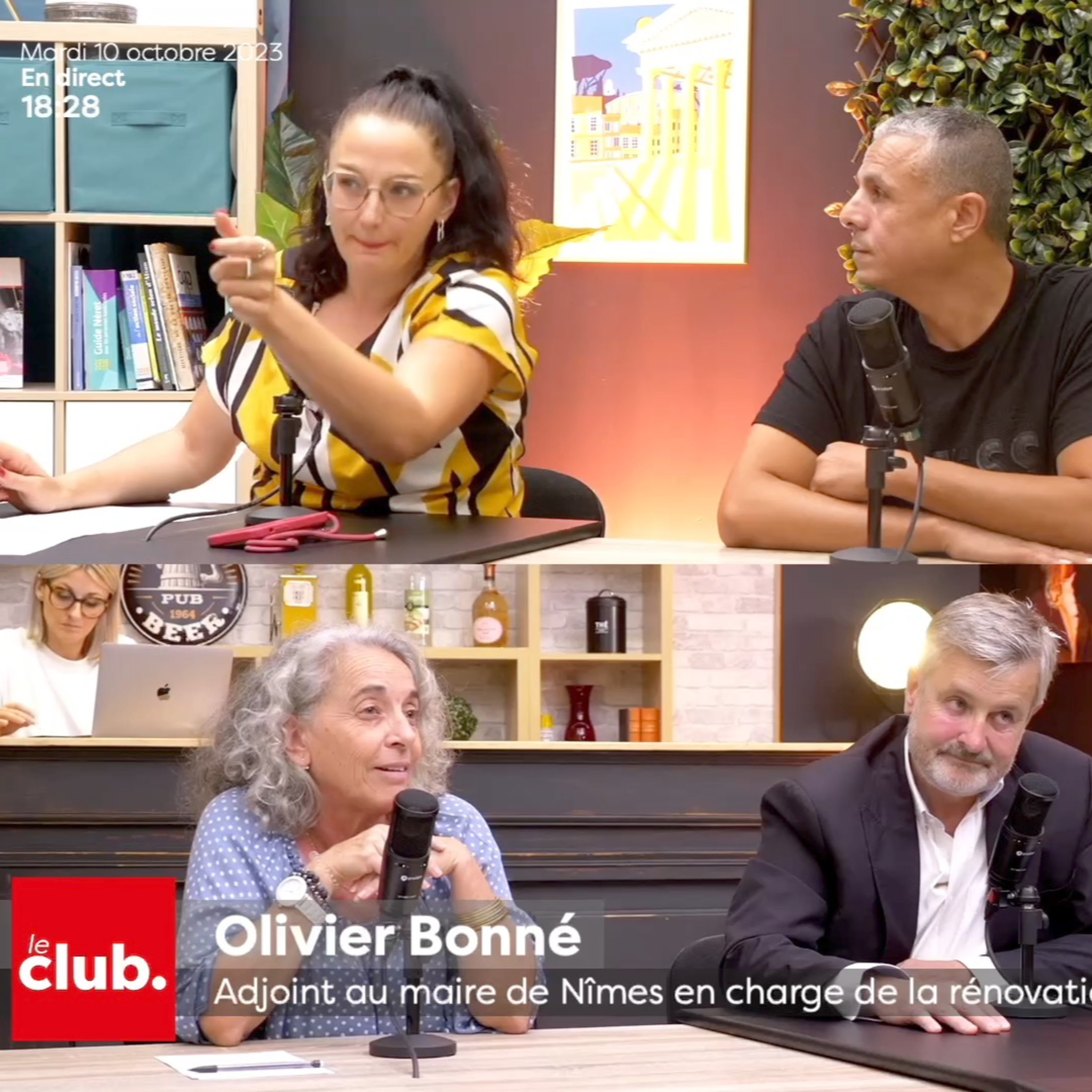Le Club Épisode 9 - Avec Olivier Bonné et Philippe Broche - 10 octobre 2023