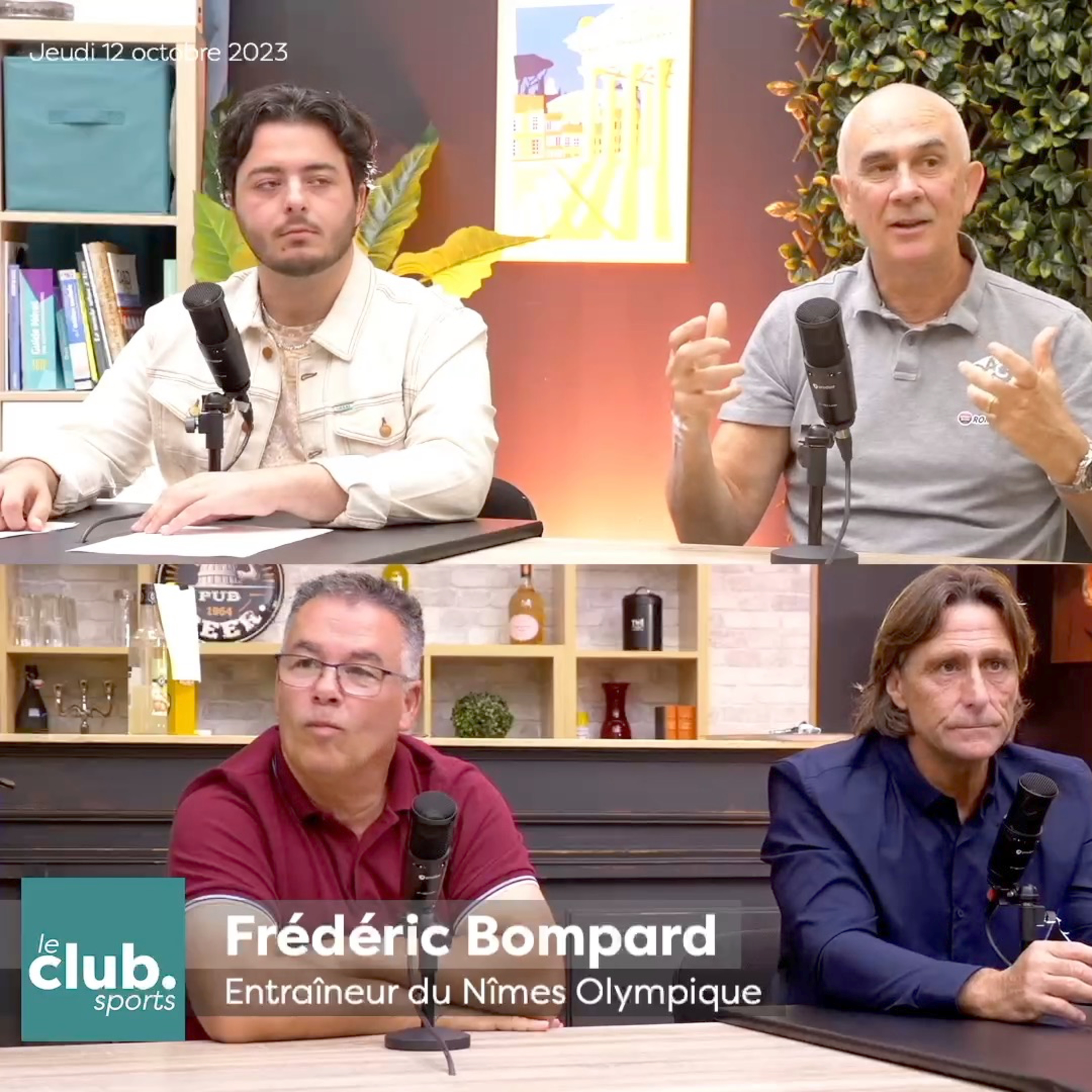 Le Club Sports Épisode 3 - Avec Frédéric Bompard - 12 octobre 2023