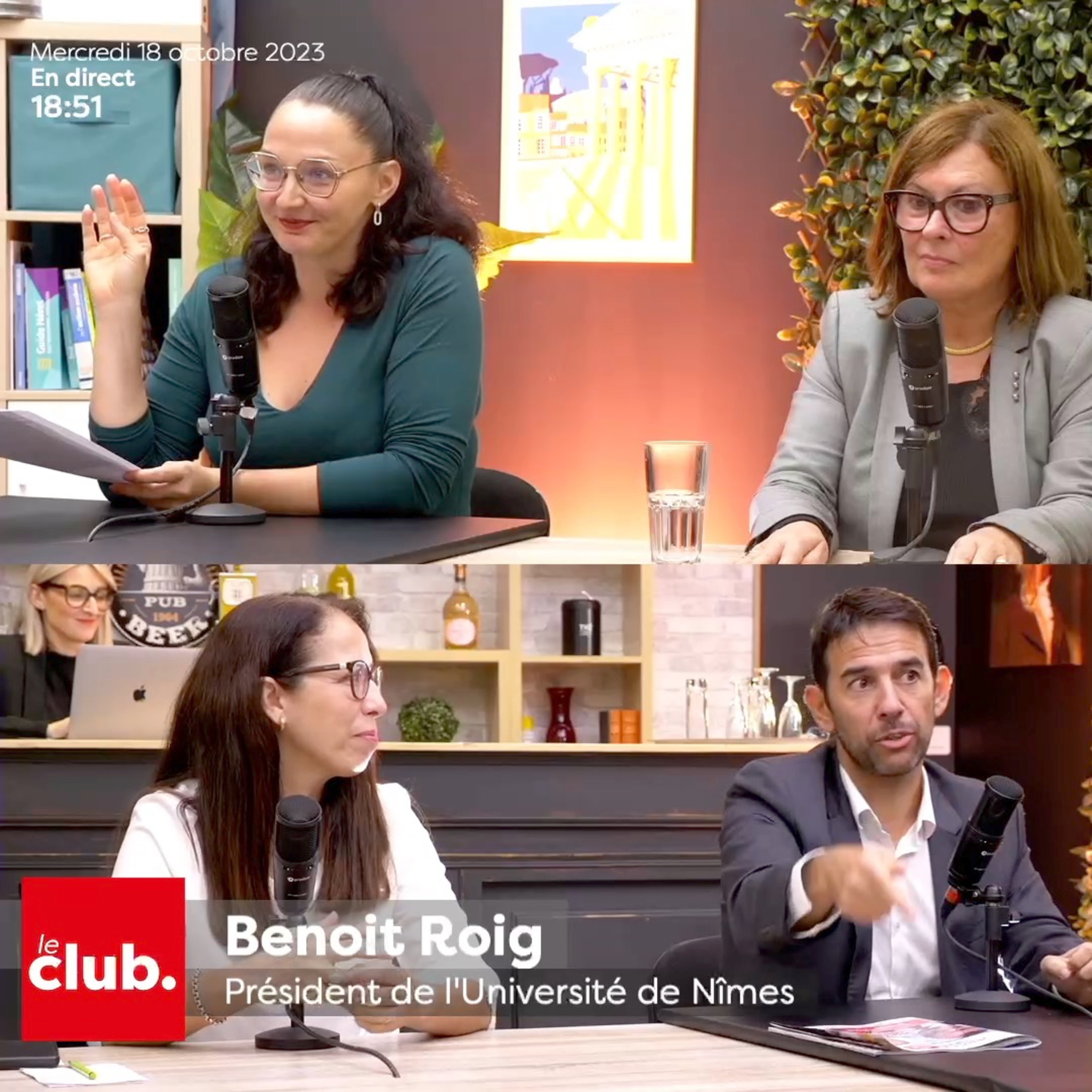 Le Club Épisode 13 - Avec Benoit Roig et Sébastien Arnaux - 18 octobre 2023