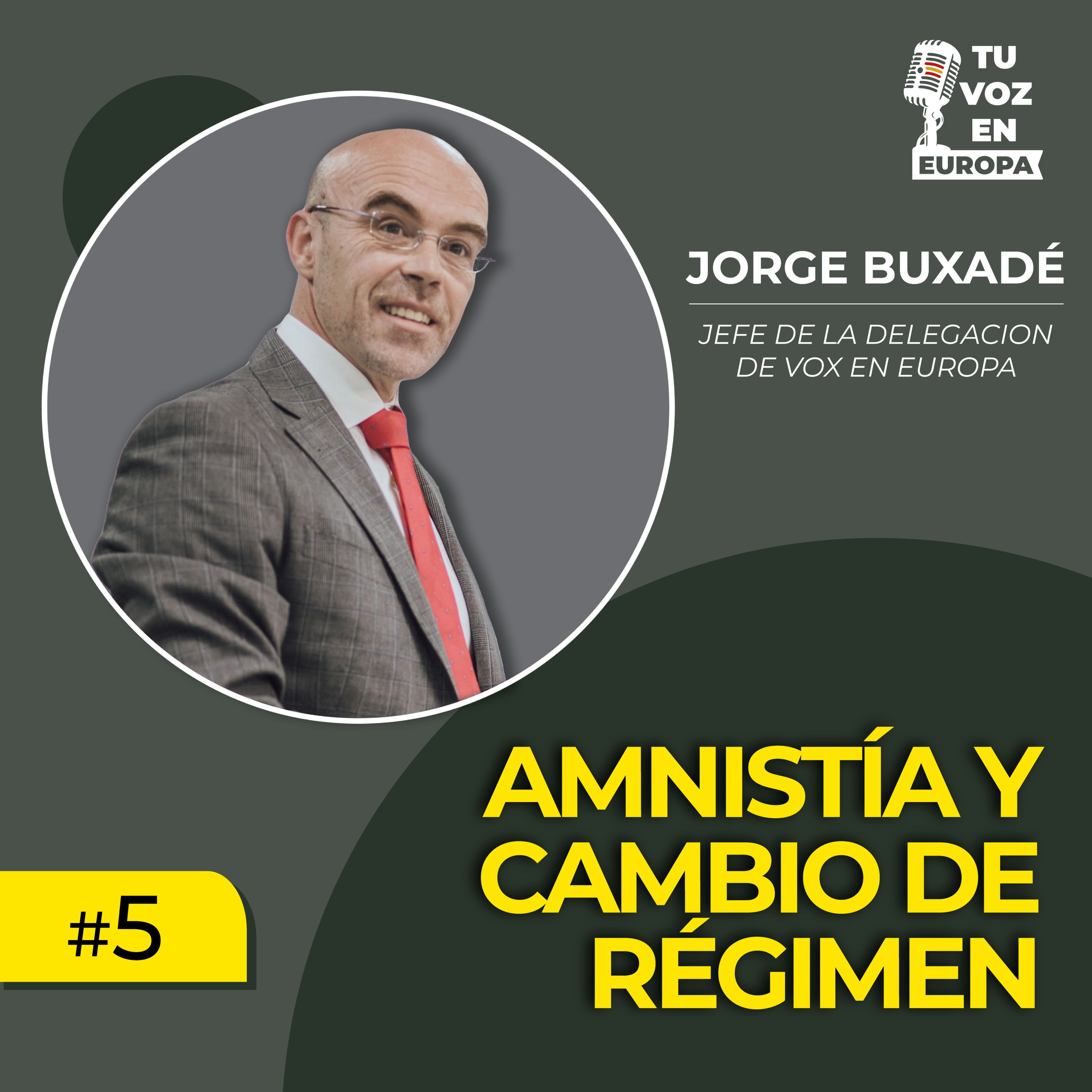 TU VOZ EN EUROPA | #5 con JORGE BUXADÉ | Amnistía y cambio de régimen episode artwork