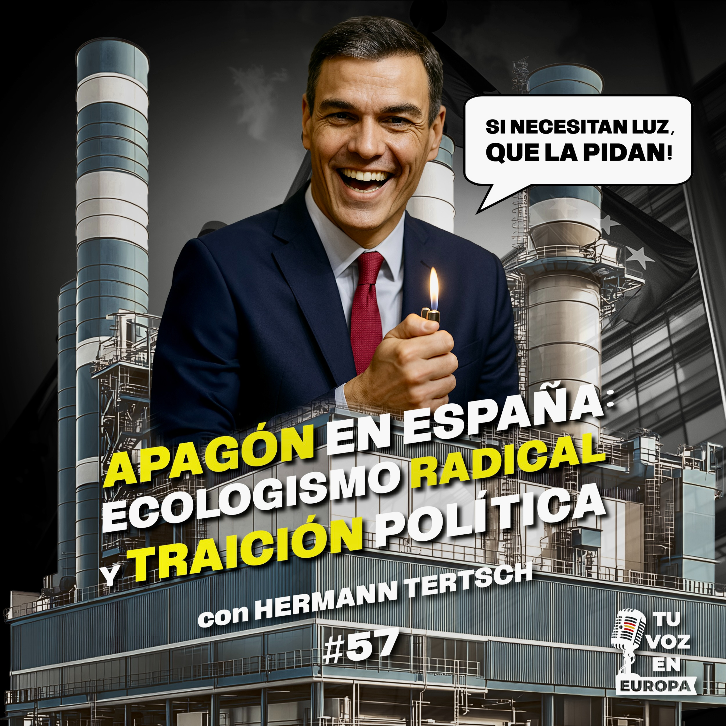 Apagón en España | TU VOZ EN EUROPA | #57 con HERMANN TERTSCH episode artwork