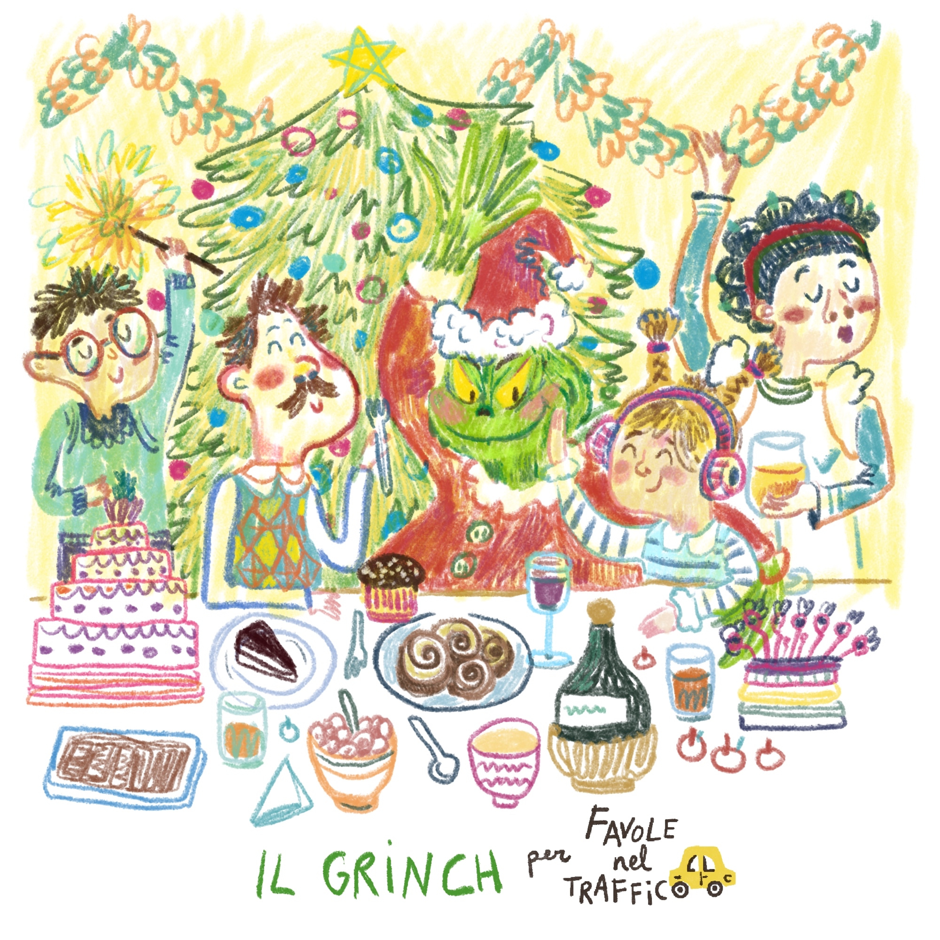 Il Grinch - Favole classiche per Favole nel Traffico I Favole di Natale I Racconti di Natale I Audiostorie per bambini di Natale Il Grinch - Favole classiche per Favole nel Traffico I Favole di Natale I Racconti di Natale I Audiostorie per bambini di Natale