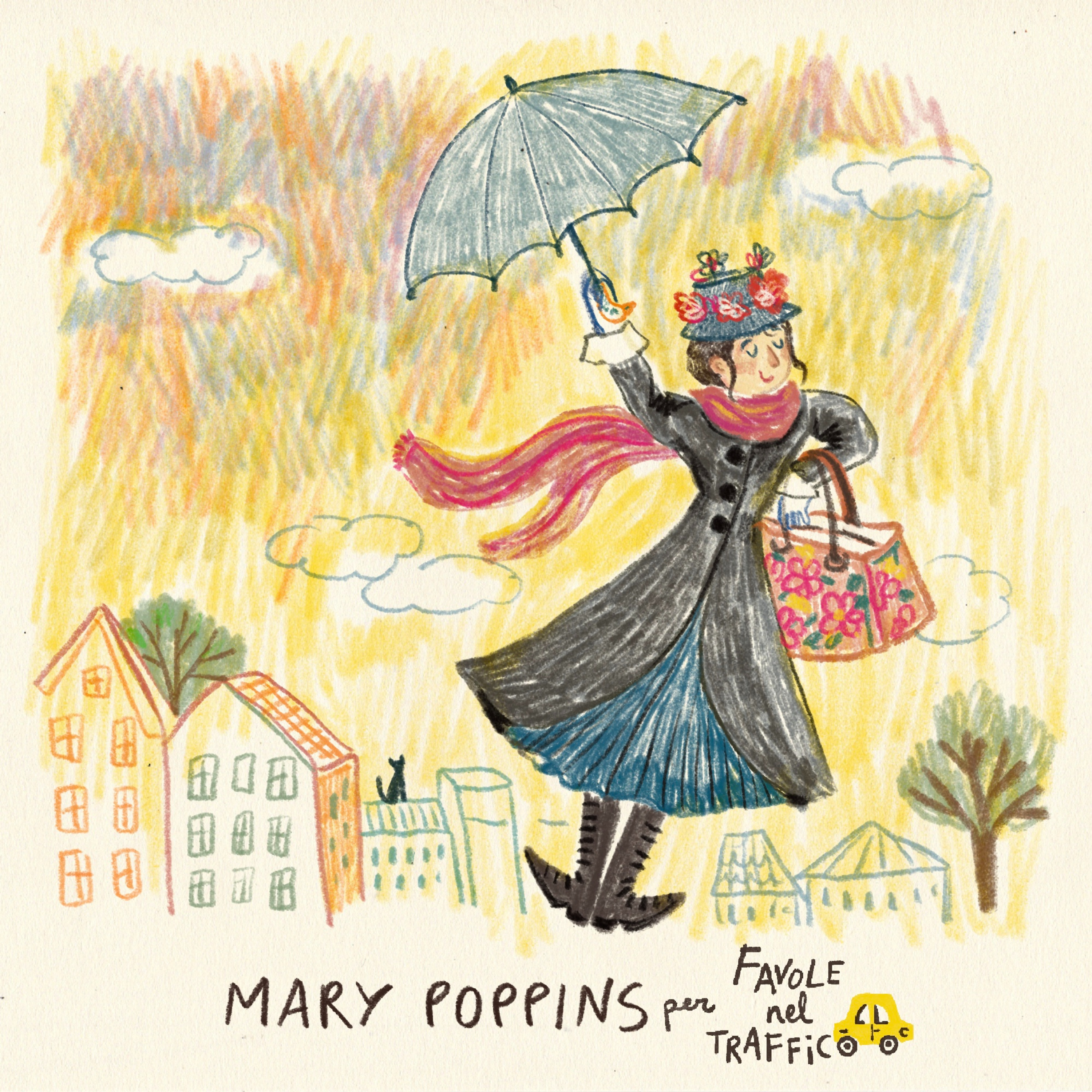 Mary Poppins ☂️ - Favole classiche raccontate da Favole nel traffico Mary Poppins ☂️ - Favole classiche raccontate da Favole nel traffico