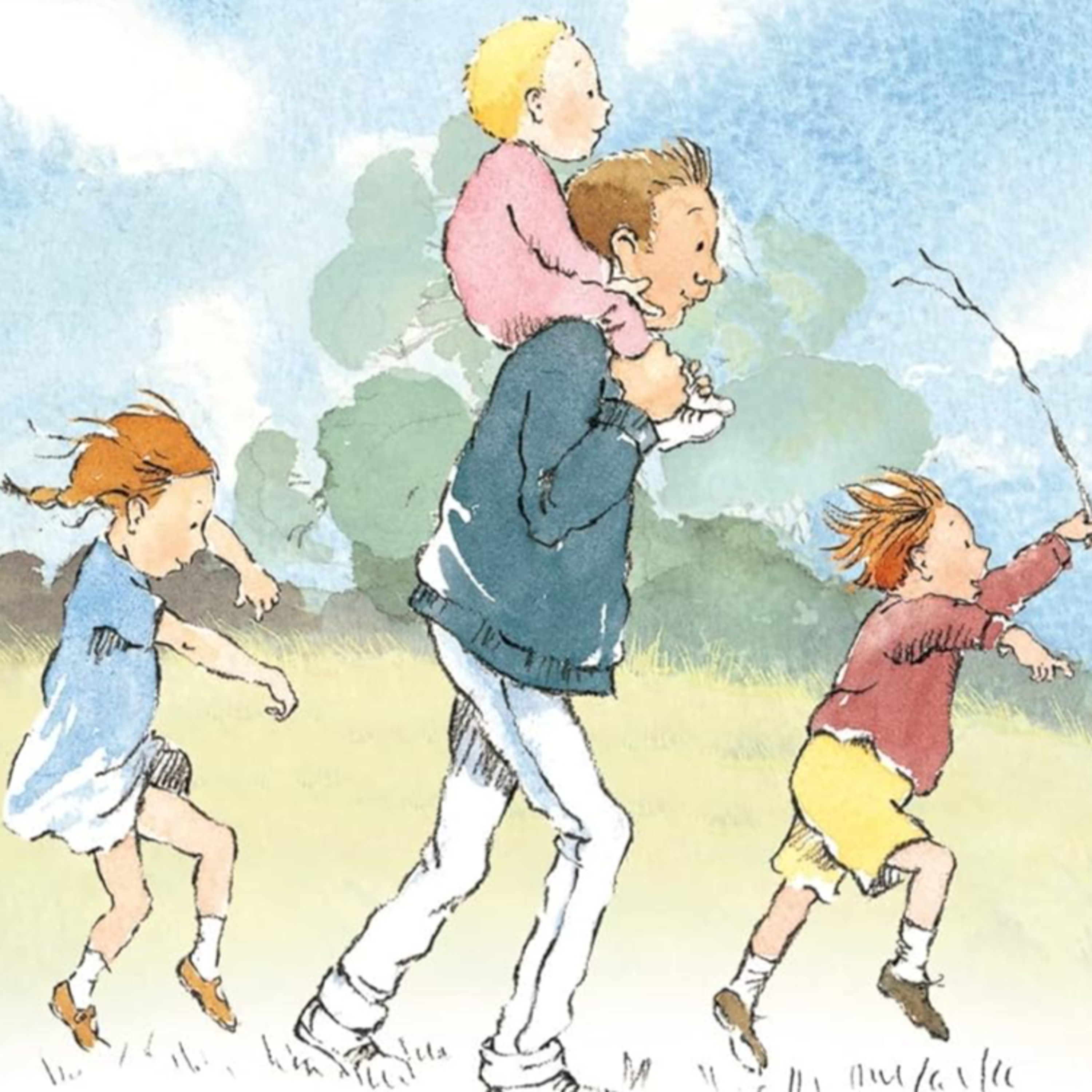 A caccia dell'orso 🐻 di Michael Rosen e Helen Oxenbury - I libri consigliati da Favole nel traffico