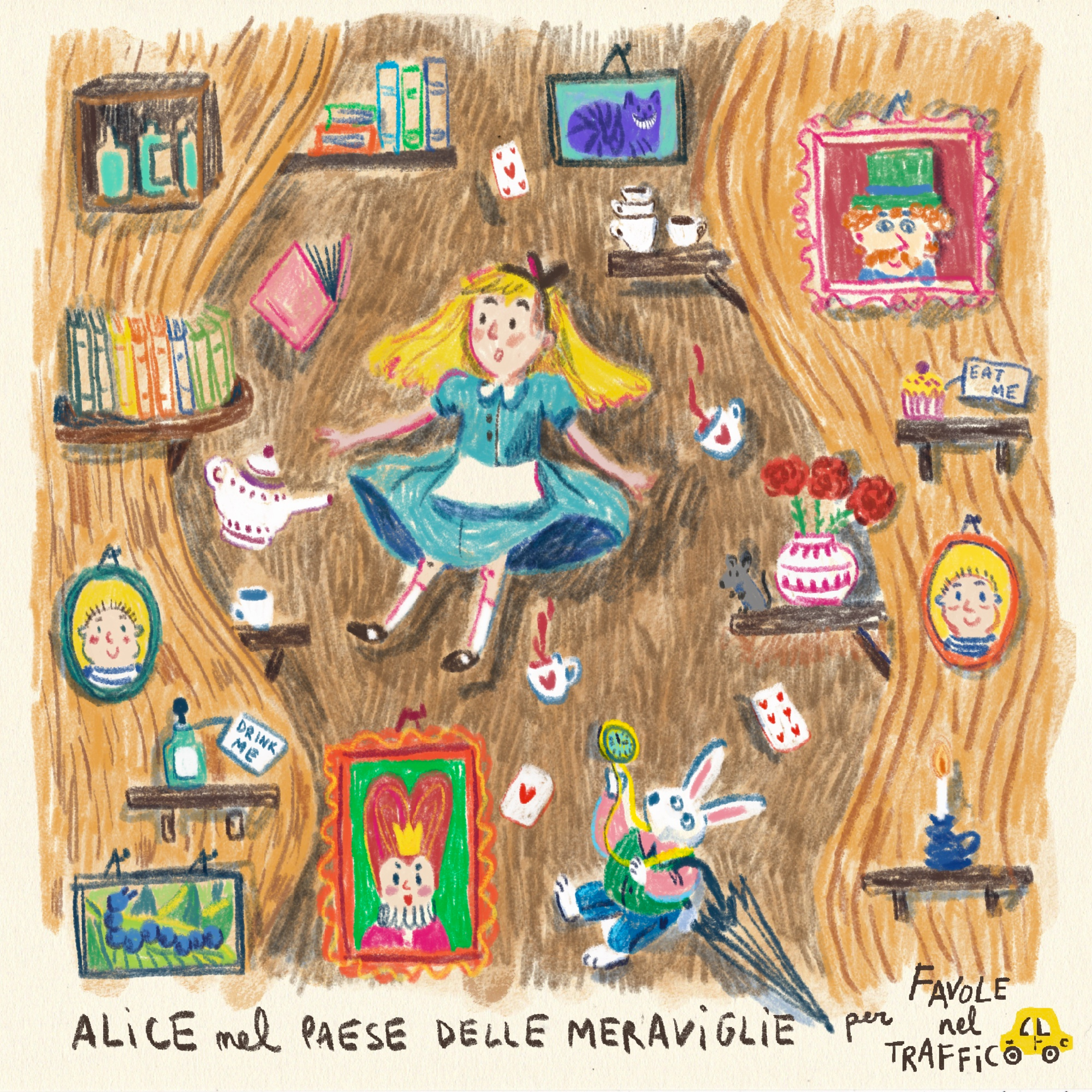 Alice nel Paese delle Meraviglie ⏱️🐇་ - Le favole classiche interpretate da Favole nel Traffico