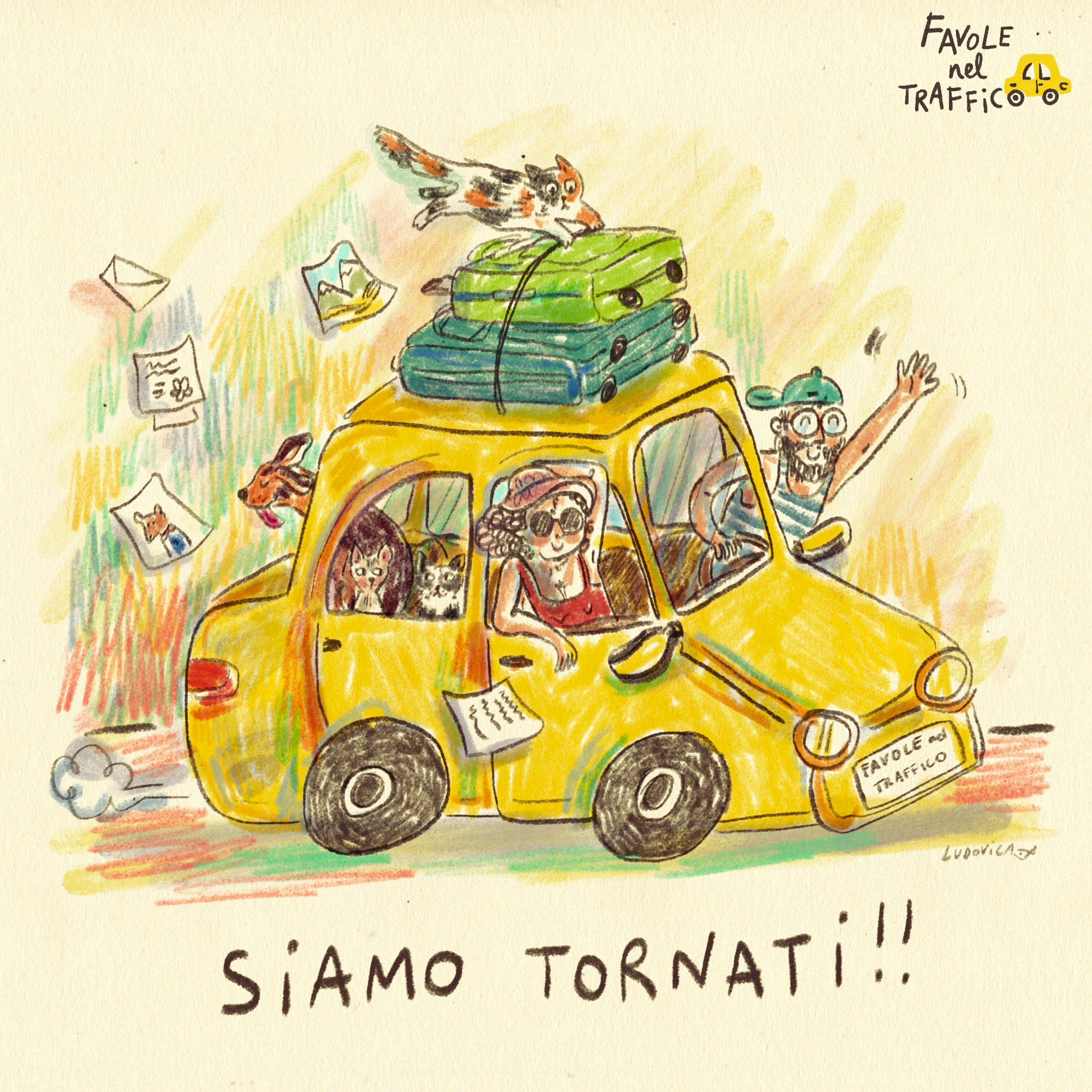 Favole nel traffico - Fiabe e Favole per bambini