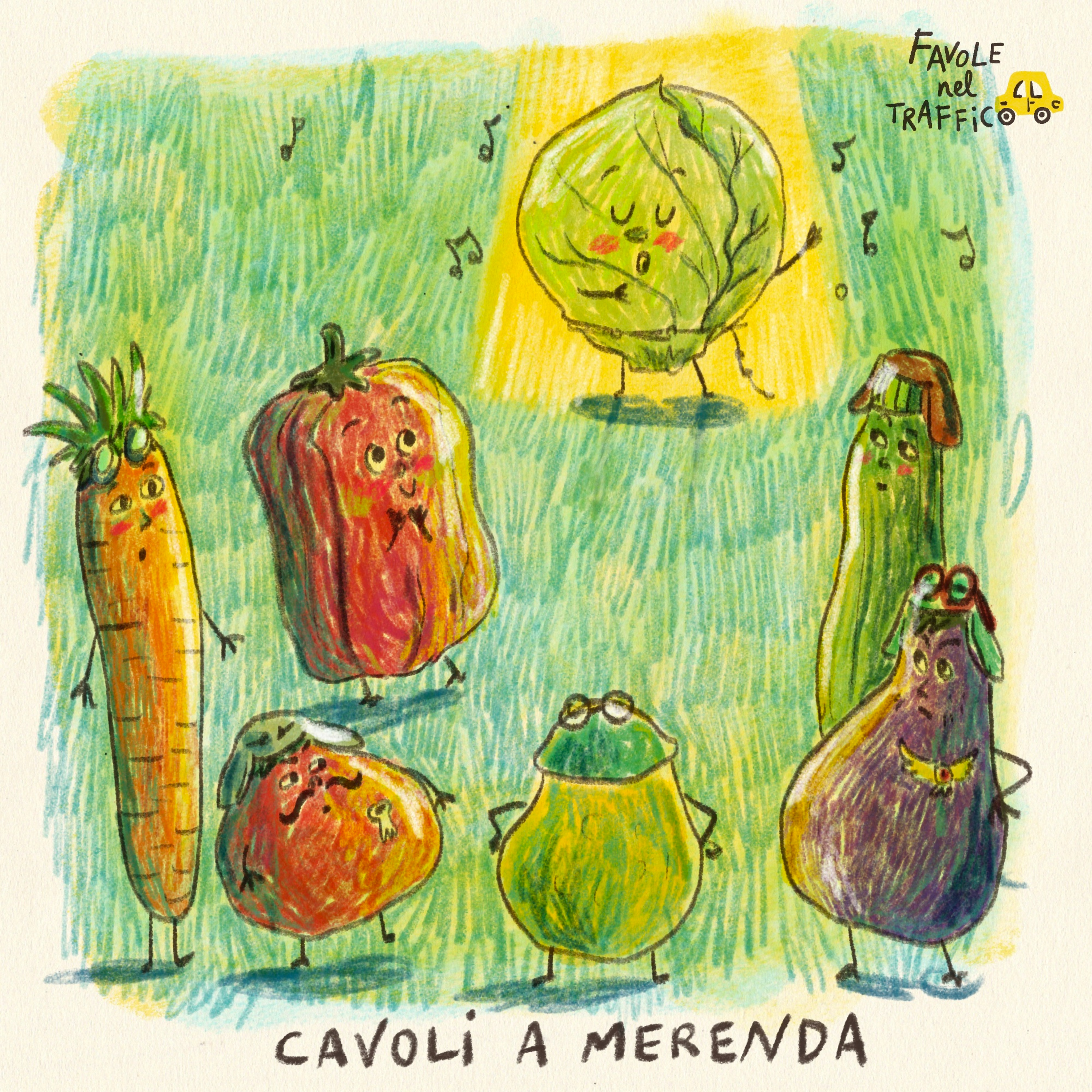 76 - Cavoli a merenda 🥬 - Favola sulle verdure