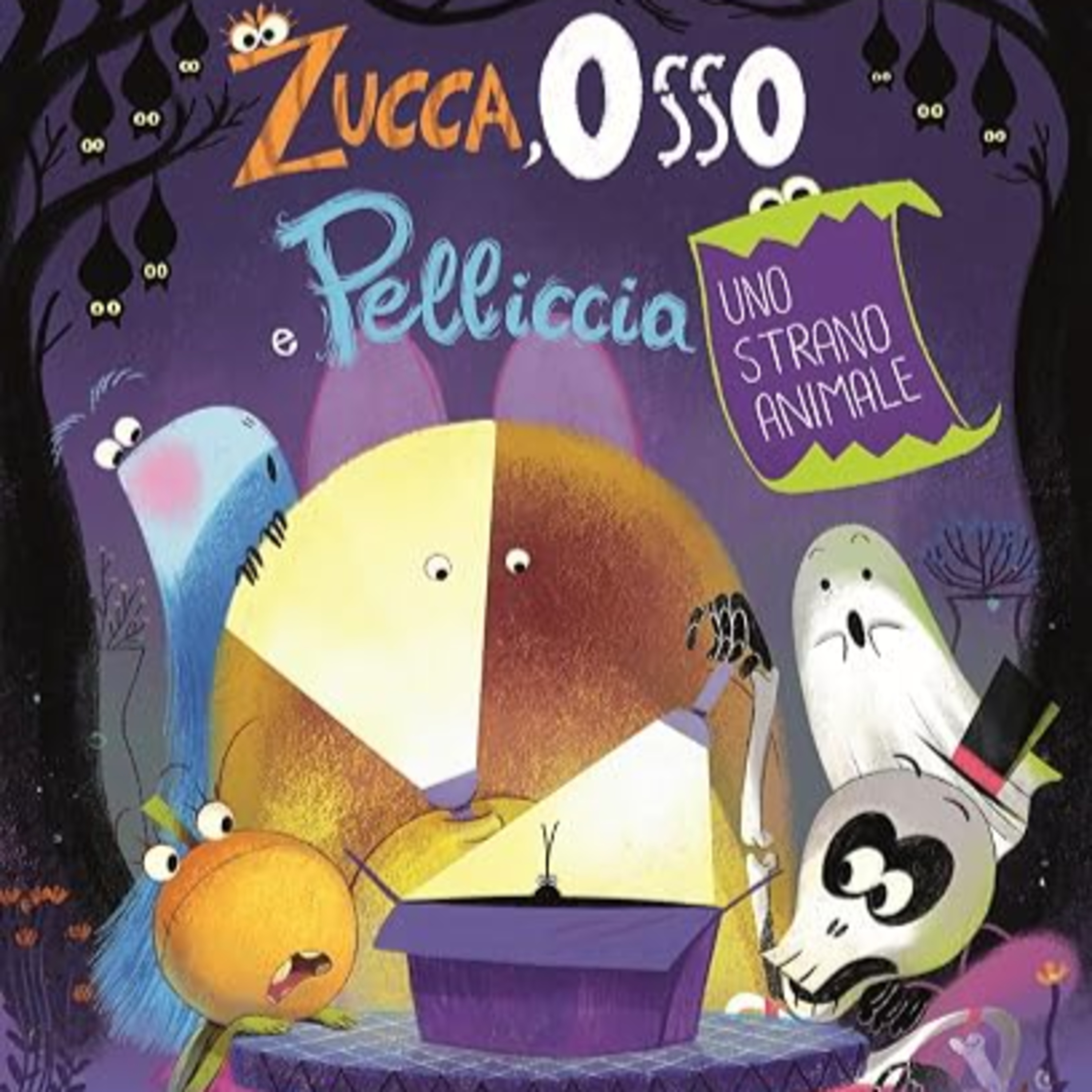 Zucca Osso e Pelliccia. Non fanno paura a nessuno 🎃🦴👻 di Davide Calì e Stefano Martinuz - Librodì, libri paurosi per bambini - Libri di Halloween